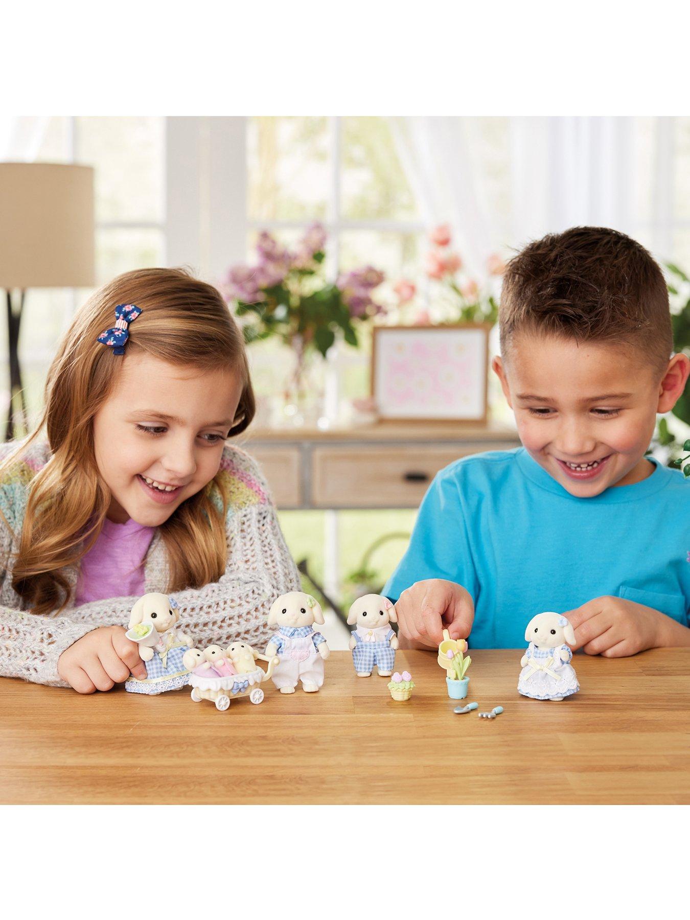 Image 4 of 5 of Sylvanian Families Flora Rabbit Family