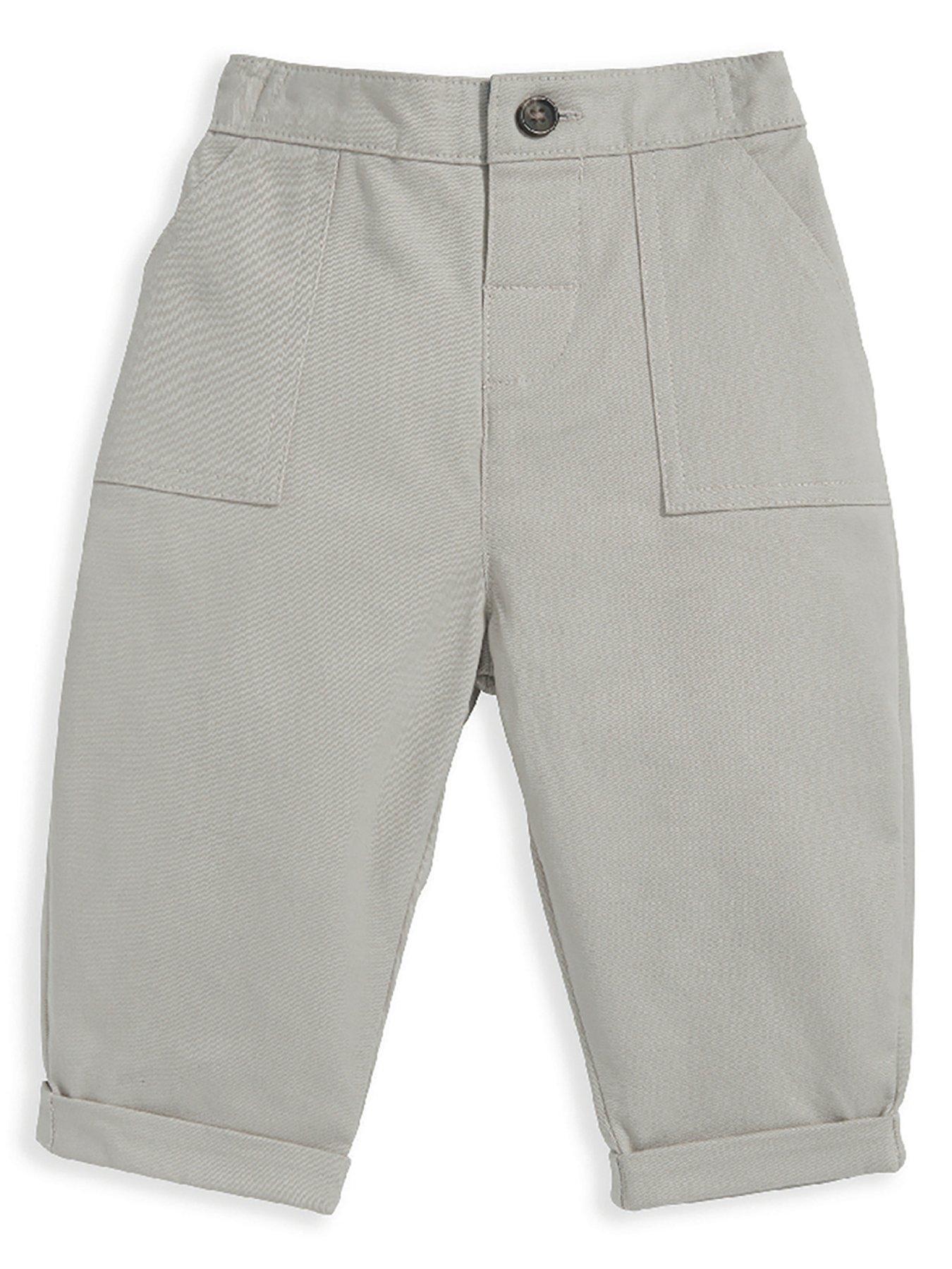 Baby boy best sale grey chinos