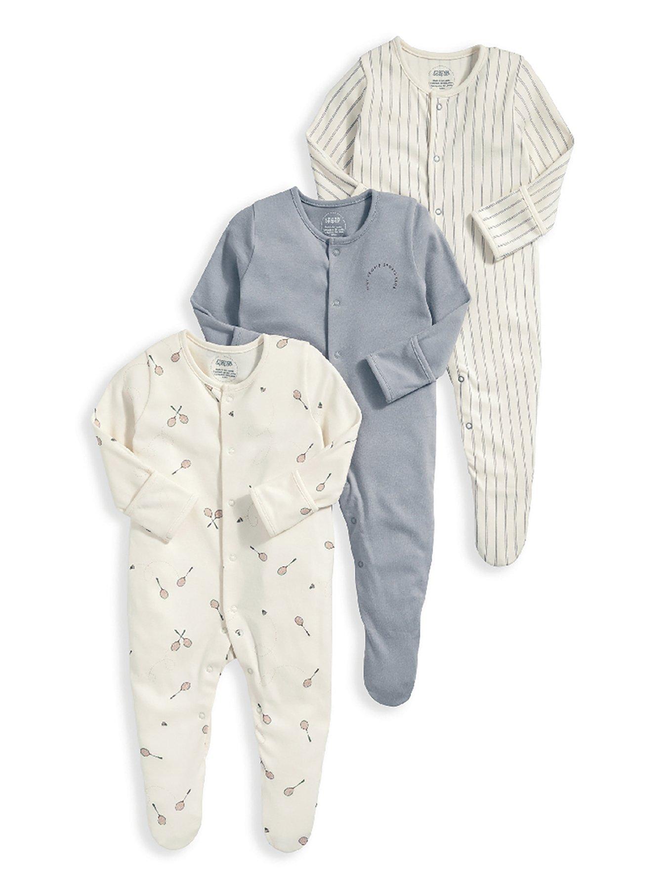 Boys best sale footless sleepsuits