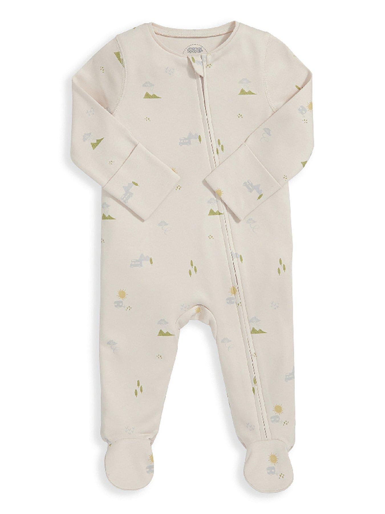 Mamas and papas zip hot sale sleepsuit