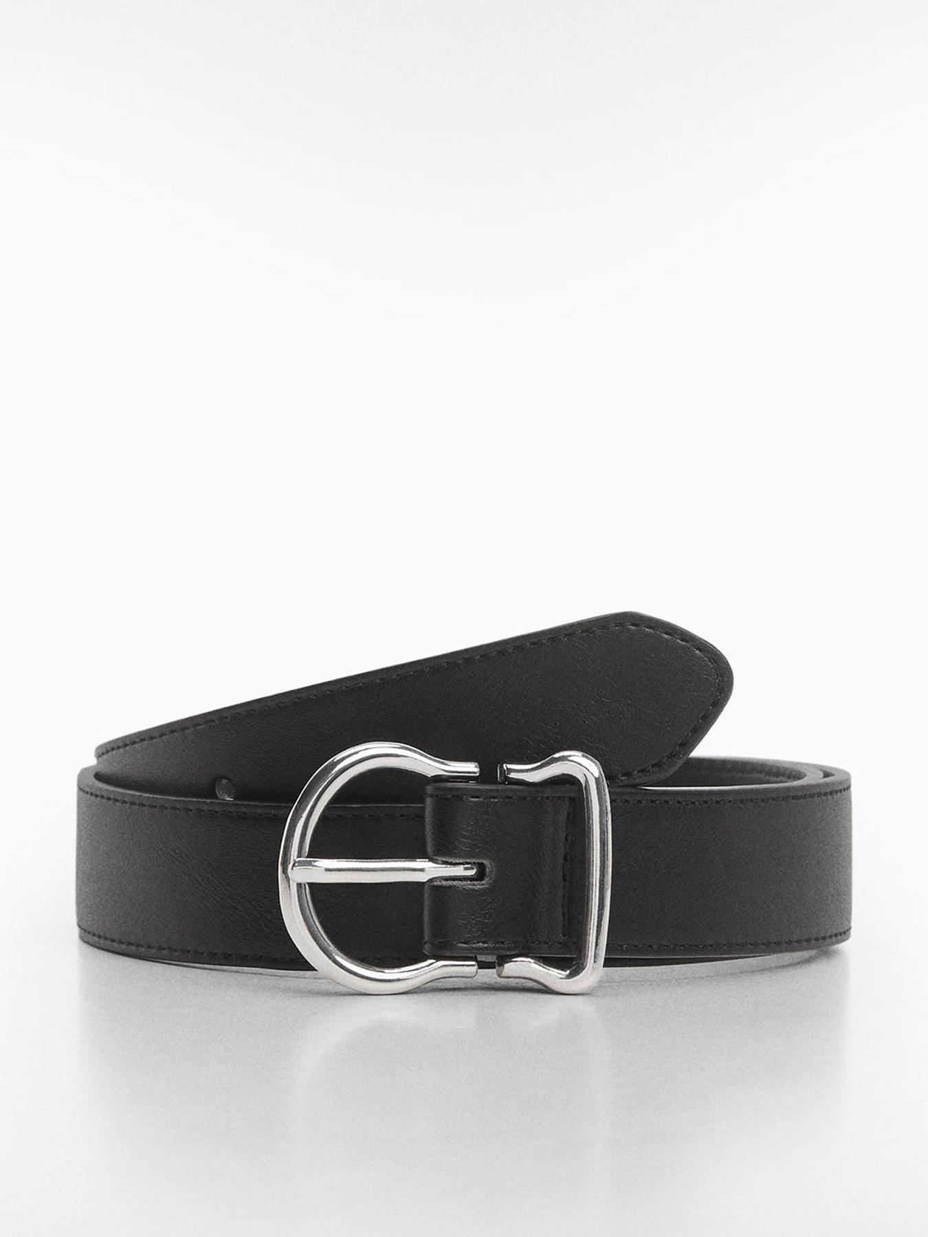 Faux on sale leather belt