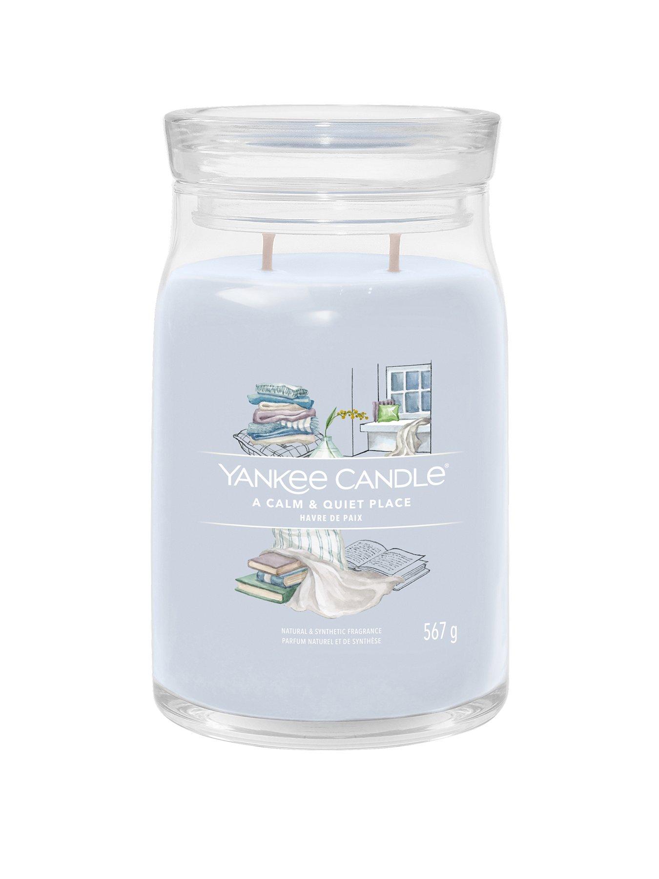 undefined Signature Large Jar Candle – A Calm  &  Quiet Place