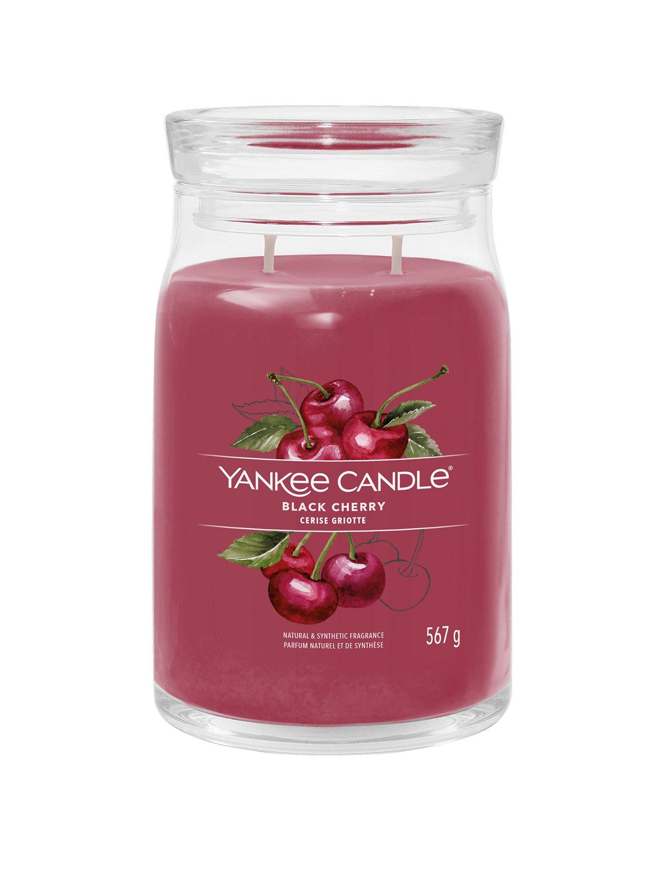 undefined Signature Large Jar Candle – Black Cherry
