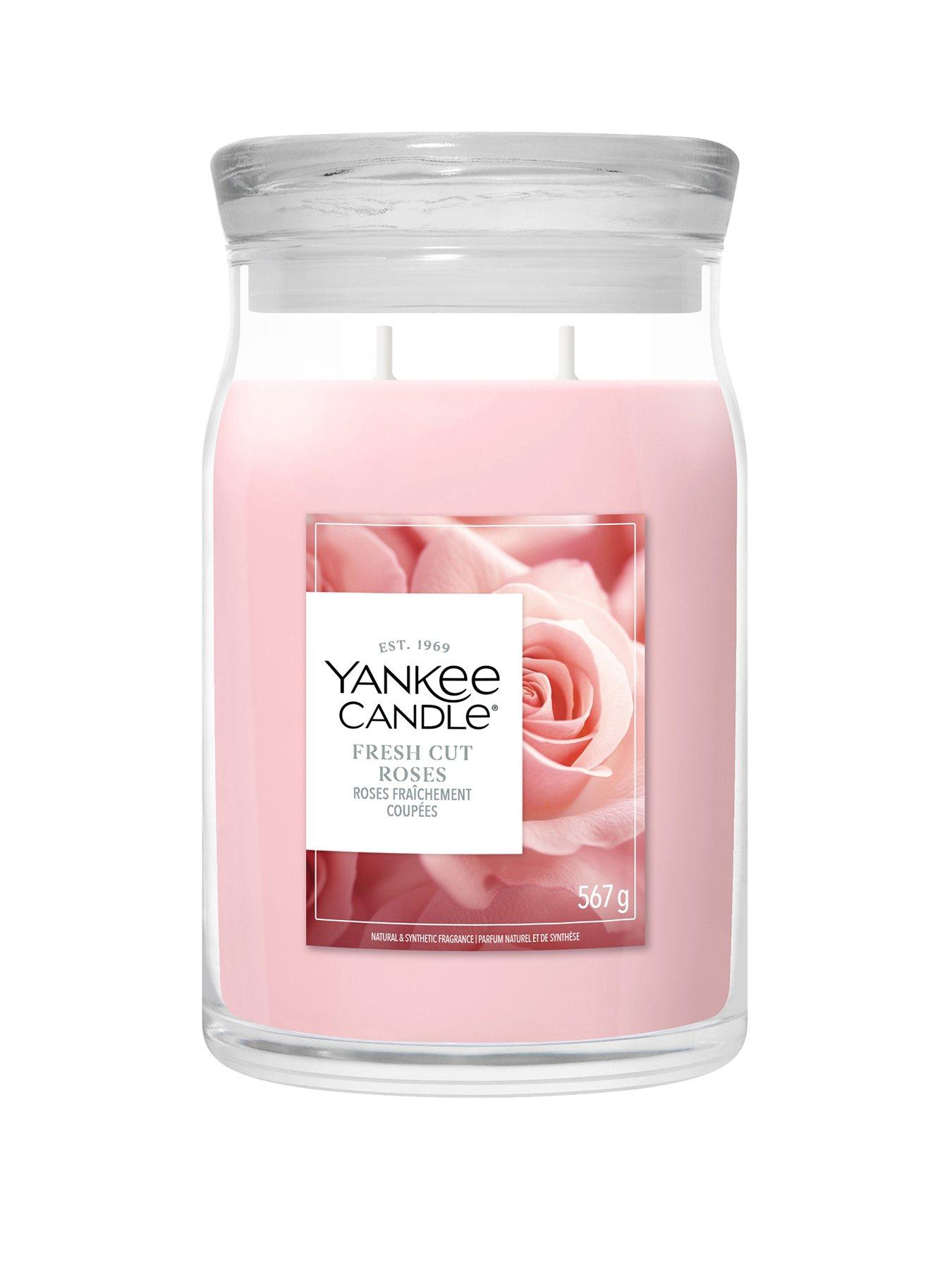 Image 1 of 5 of Yankee Candle Signature Large Jar Candle &ndash; Fresh Cut Roses