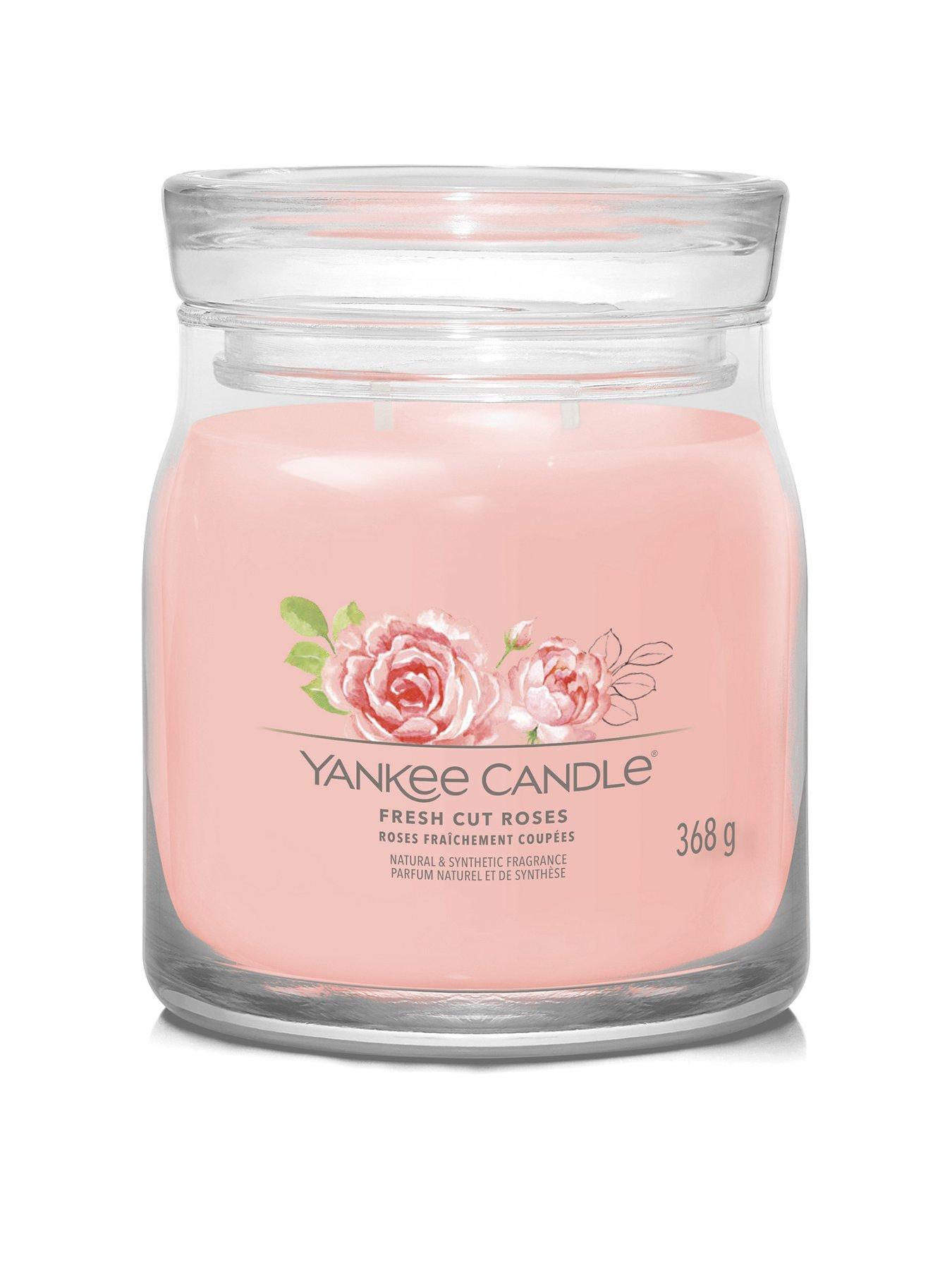  Yankee Candle Fresh Cut Roses Large Jar Candle, Pink