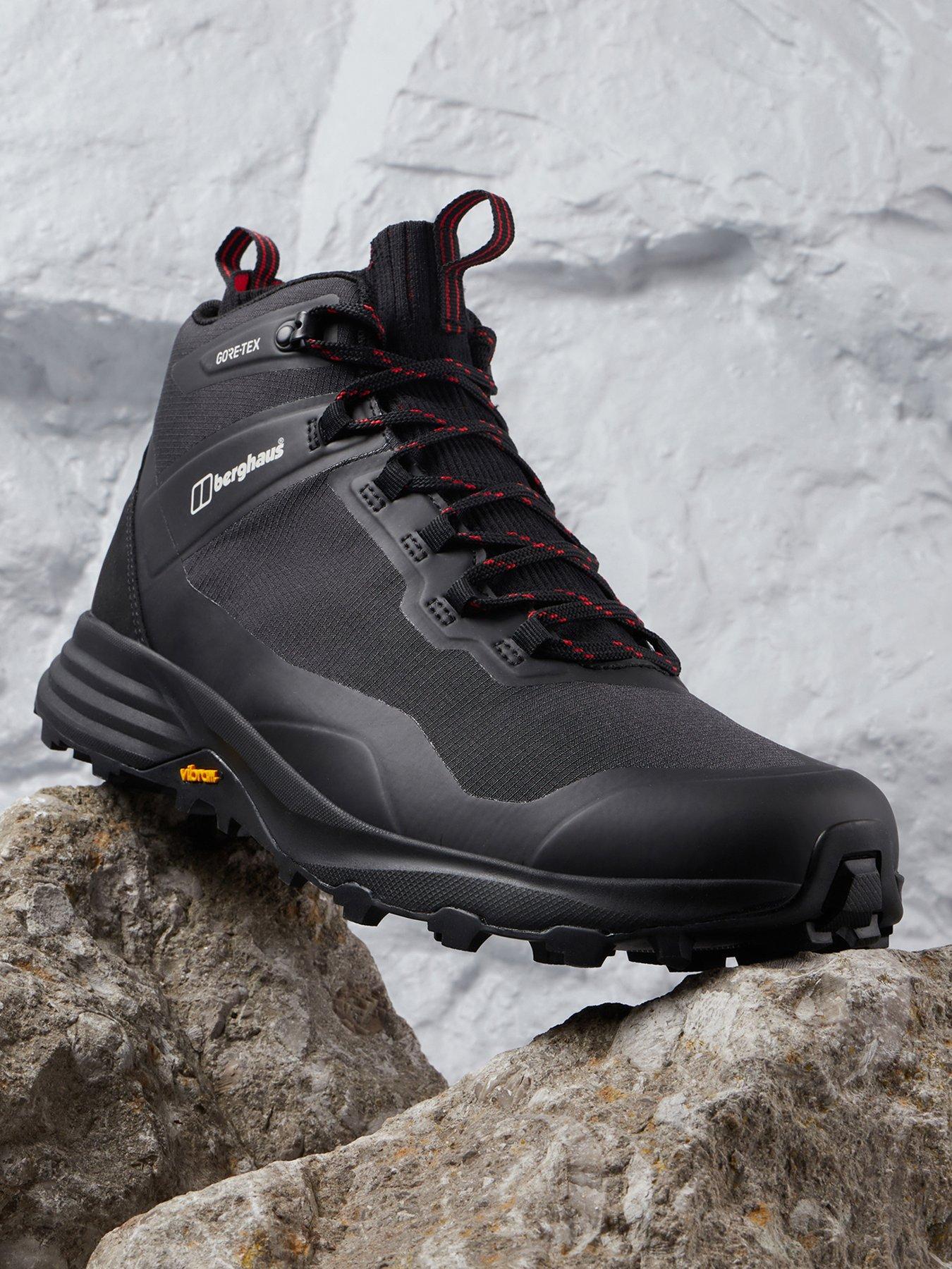 Image 6 of 7 of Berghaus Men's Vc22 Mid Gore-Tex Boots - Black/red
