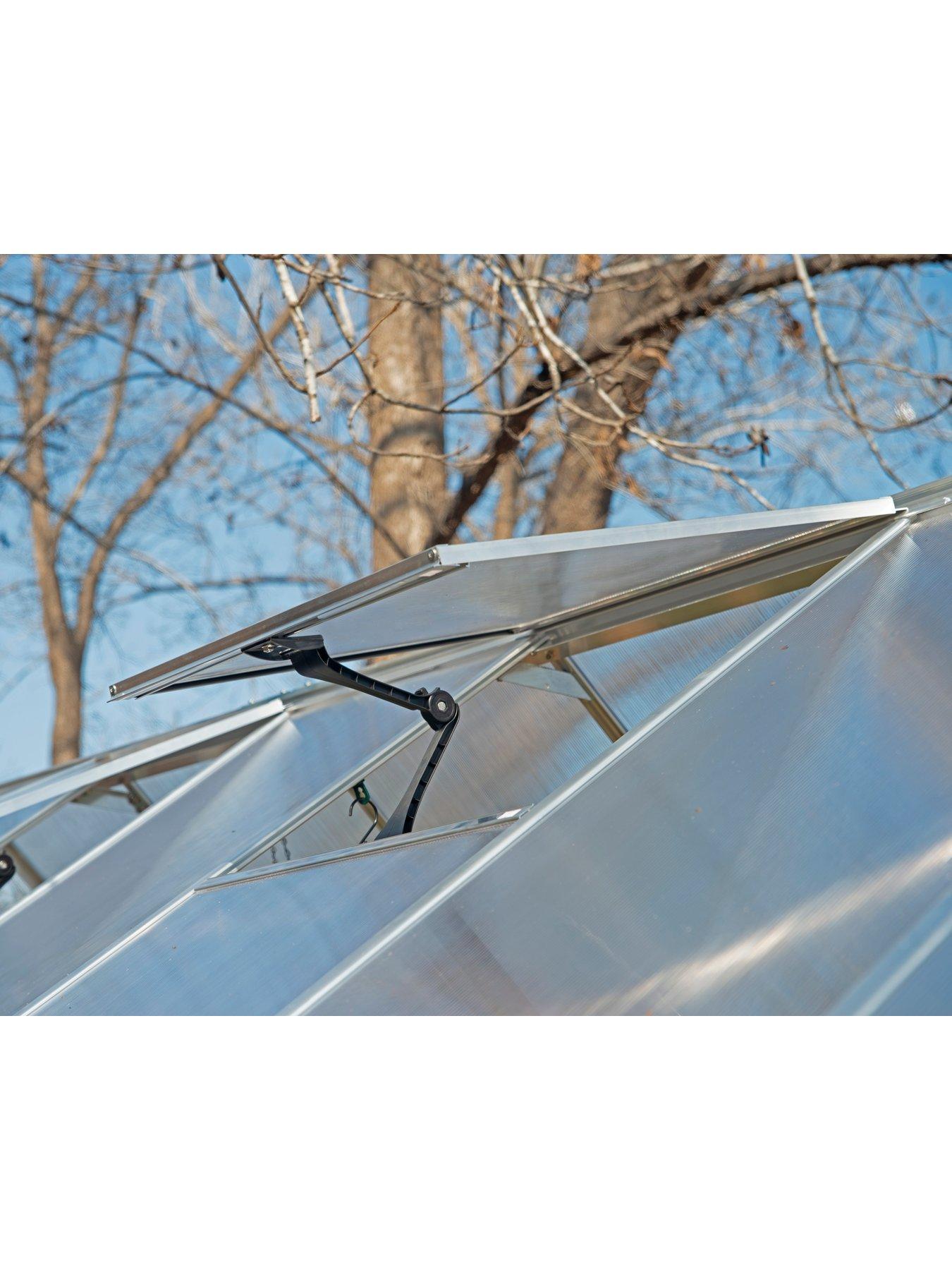 Image 3 of 6 of Palram Hybrid 6x8- Silver