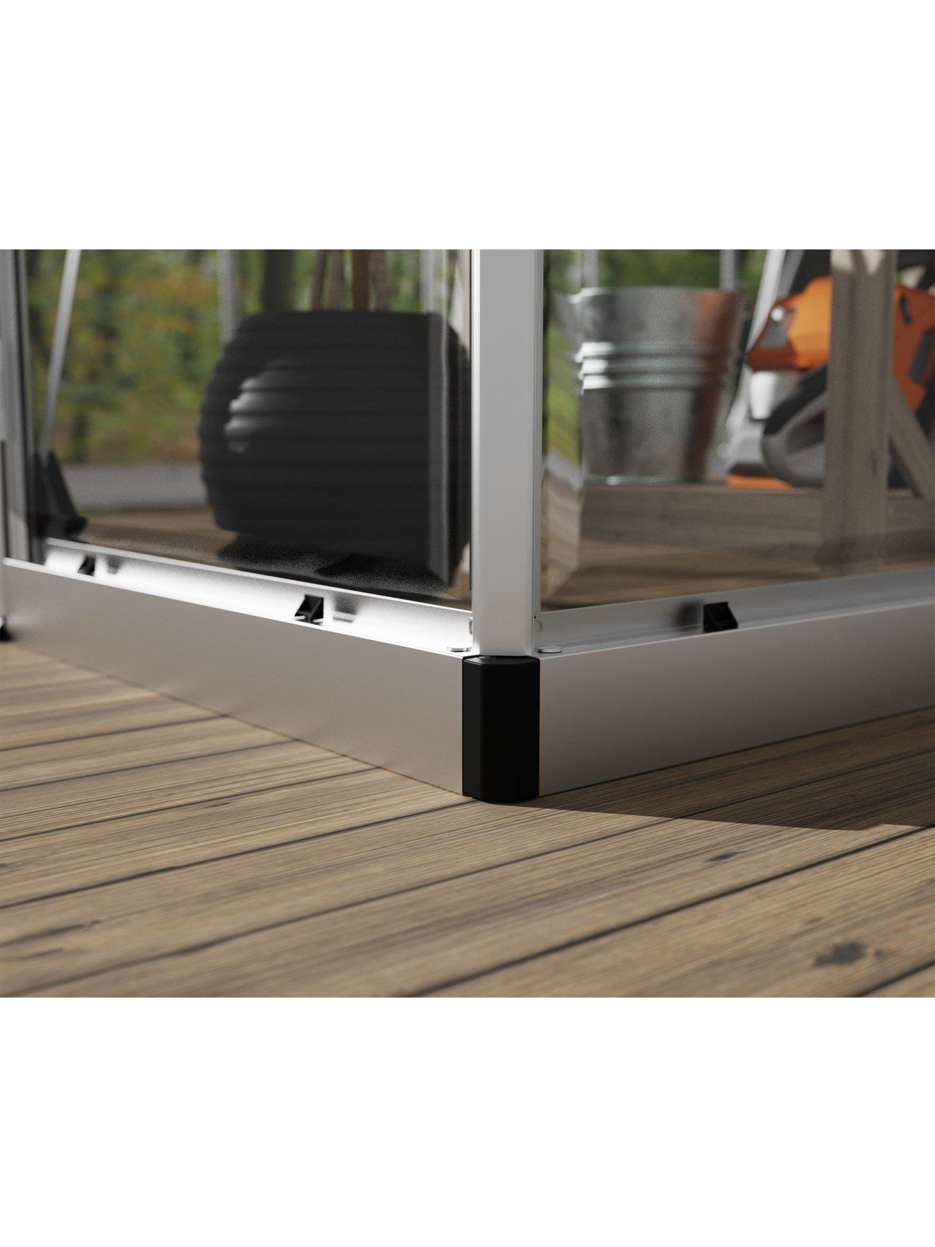 Image 4 of 6 of Palram Hybrid 6x8- Silver