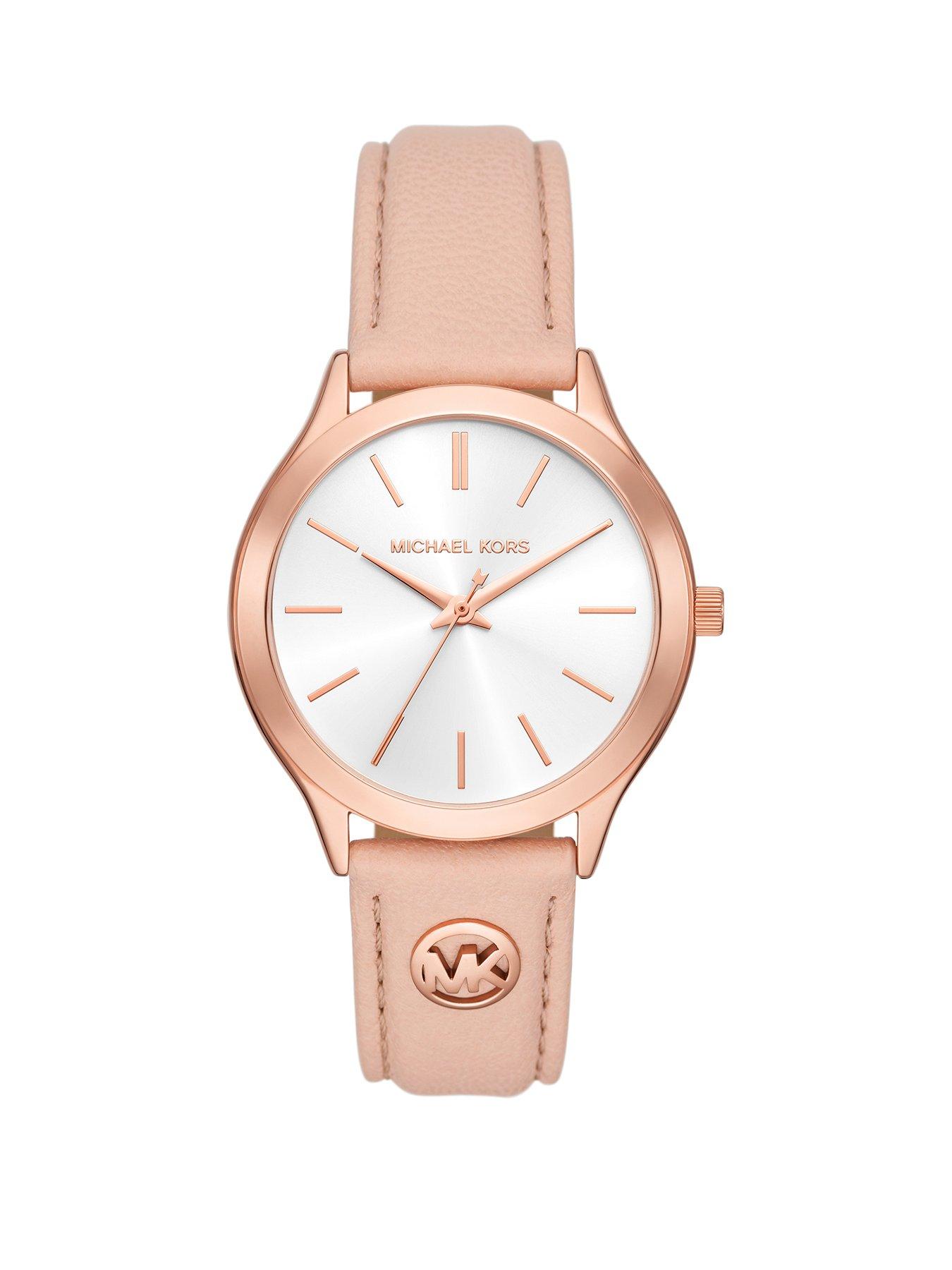 Michael kors petite sales runway pavé ceramic watch