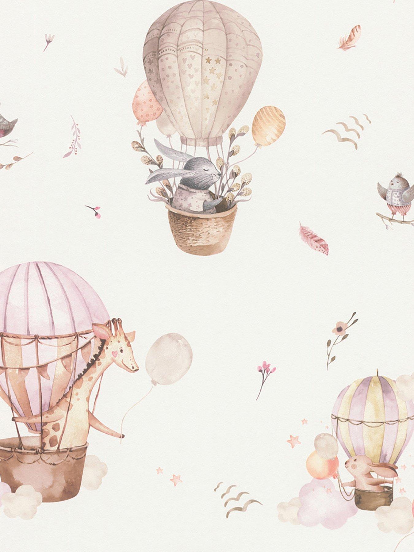 Image 2 of 2 of Rasch Balloon Ride Wallpaper