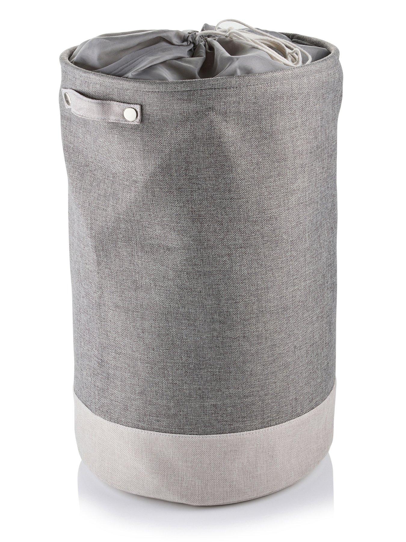 Image 2 of 6 of Minky Round Laundry Hamper - 94 Litre