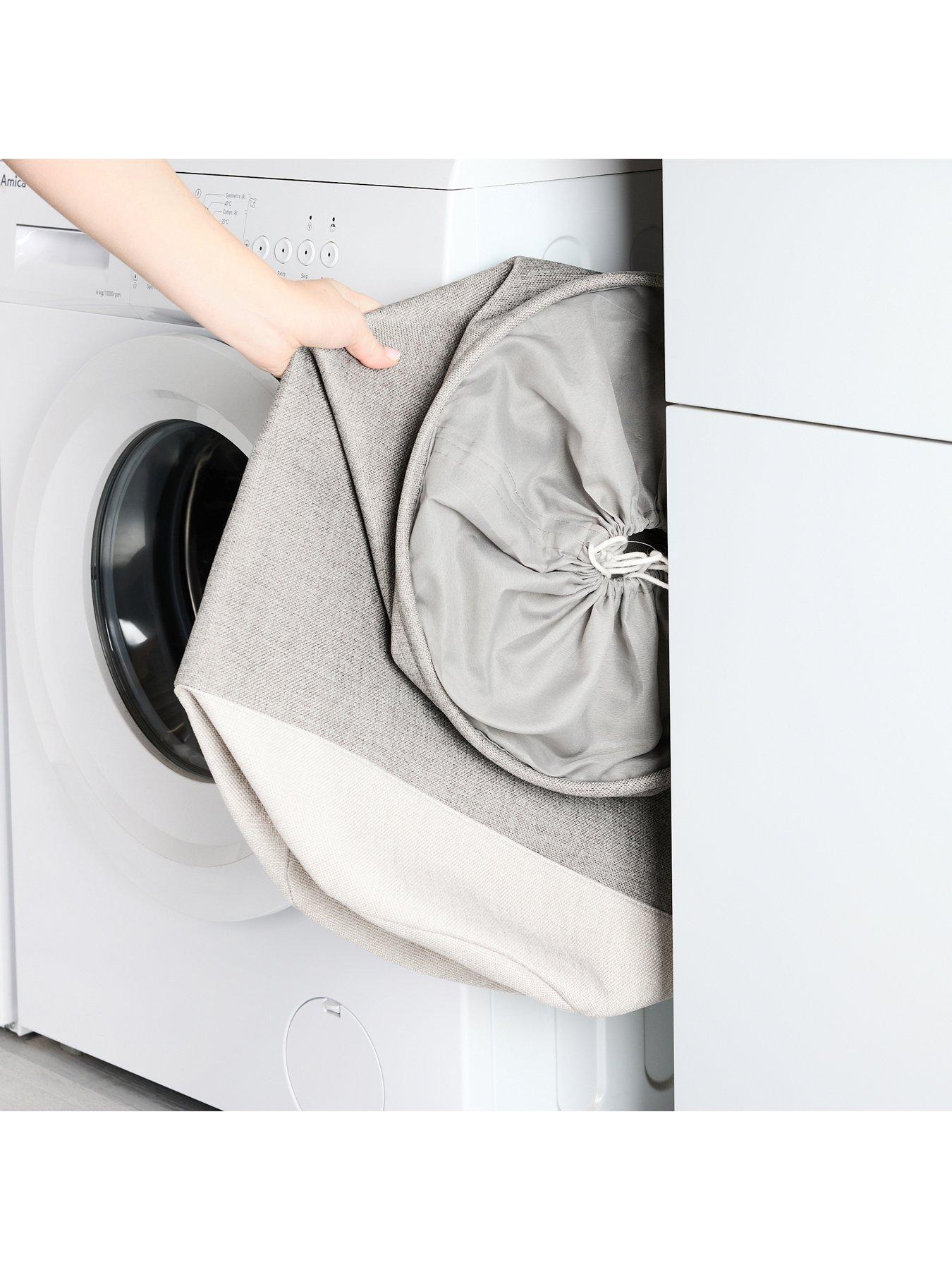 Image 5 of 6 of Minky Round Laundry Hamper - 94 Litre