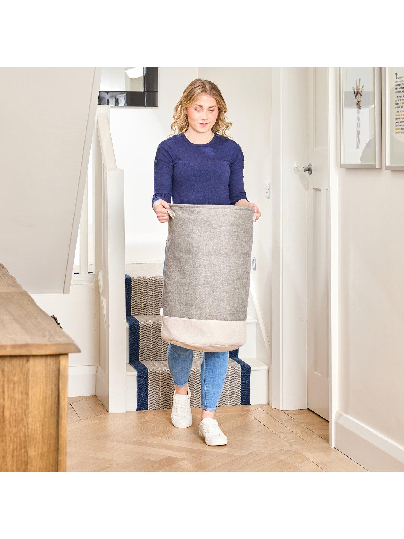 Image 6 of 6 of Minky Round Laundry Hamper - 94 Litre