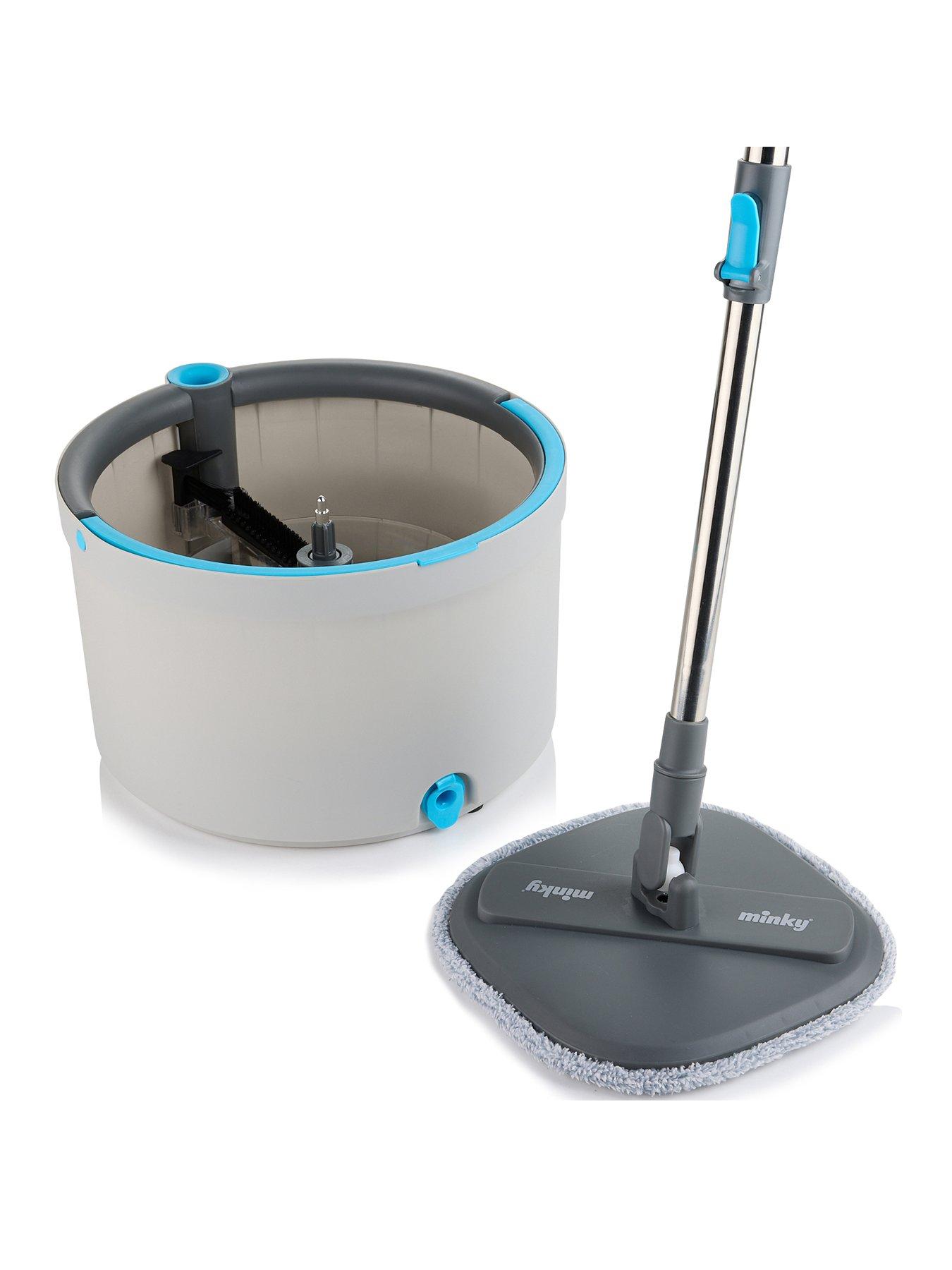 Product photograph of Minky Opti Clean Spin Mop from very.co.uk