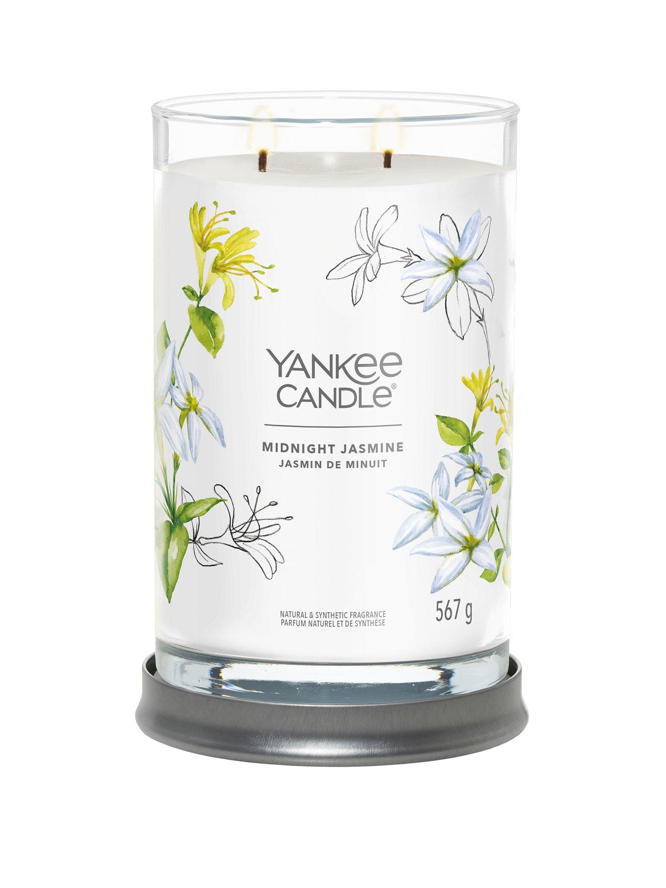 Image 1 of 7 of Yankee Candle Signature Large Tumbler Jar Candle &ndash; Midnight Jasmine