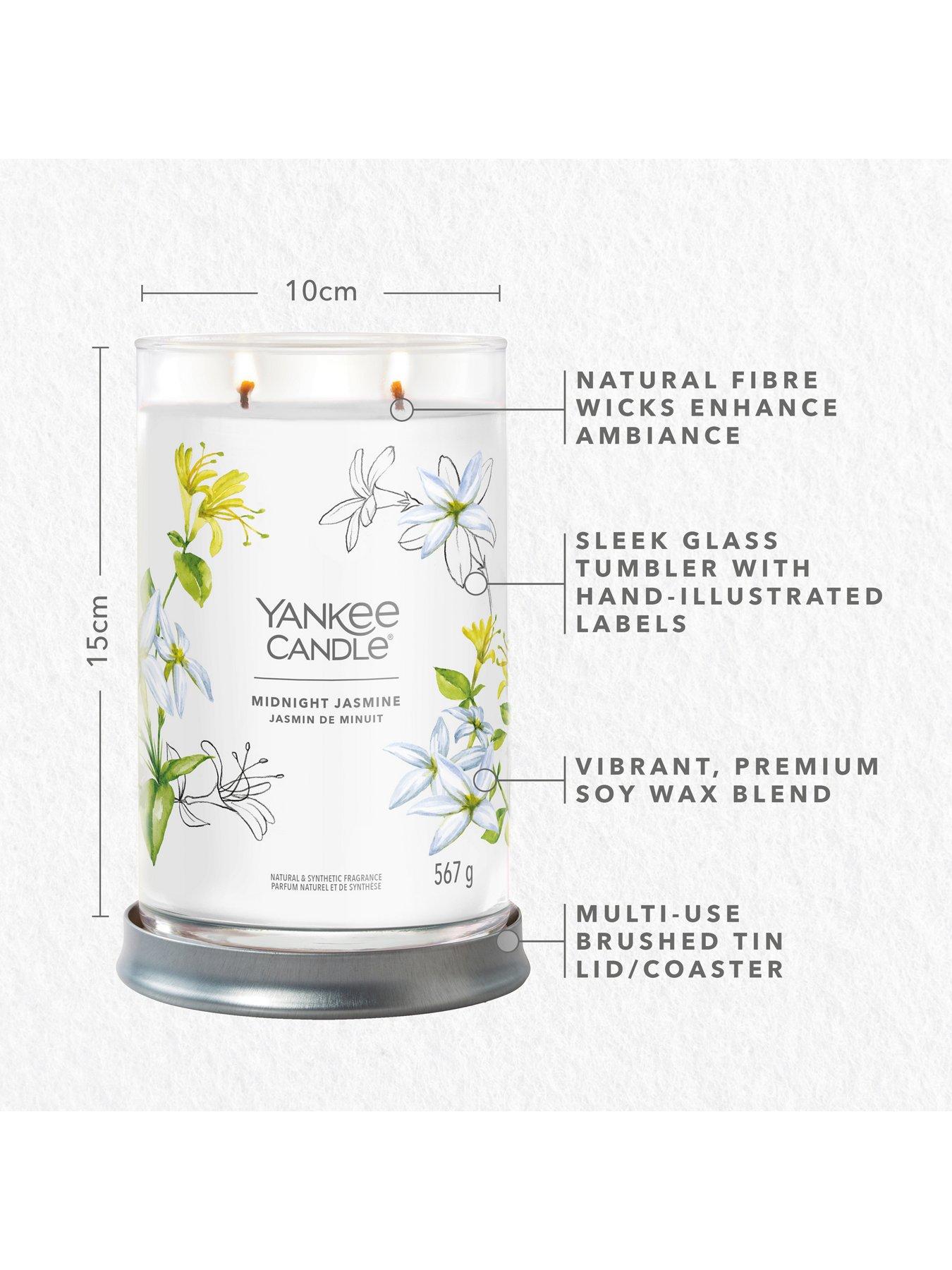 Image 6 of 7 of Yankee Candle Signature Large Tumbler Jar Candle &ndash; Midnight Jasmine