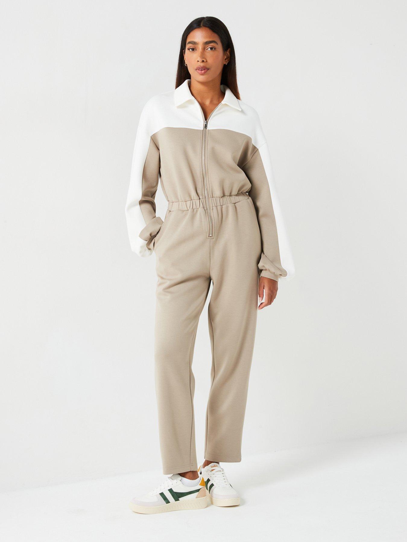 Cream jumpsuit uk clearance