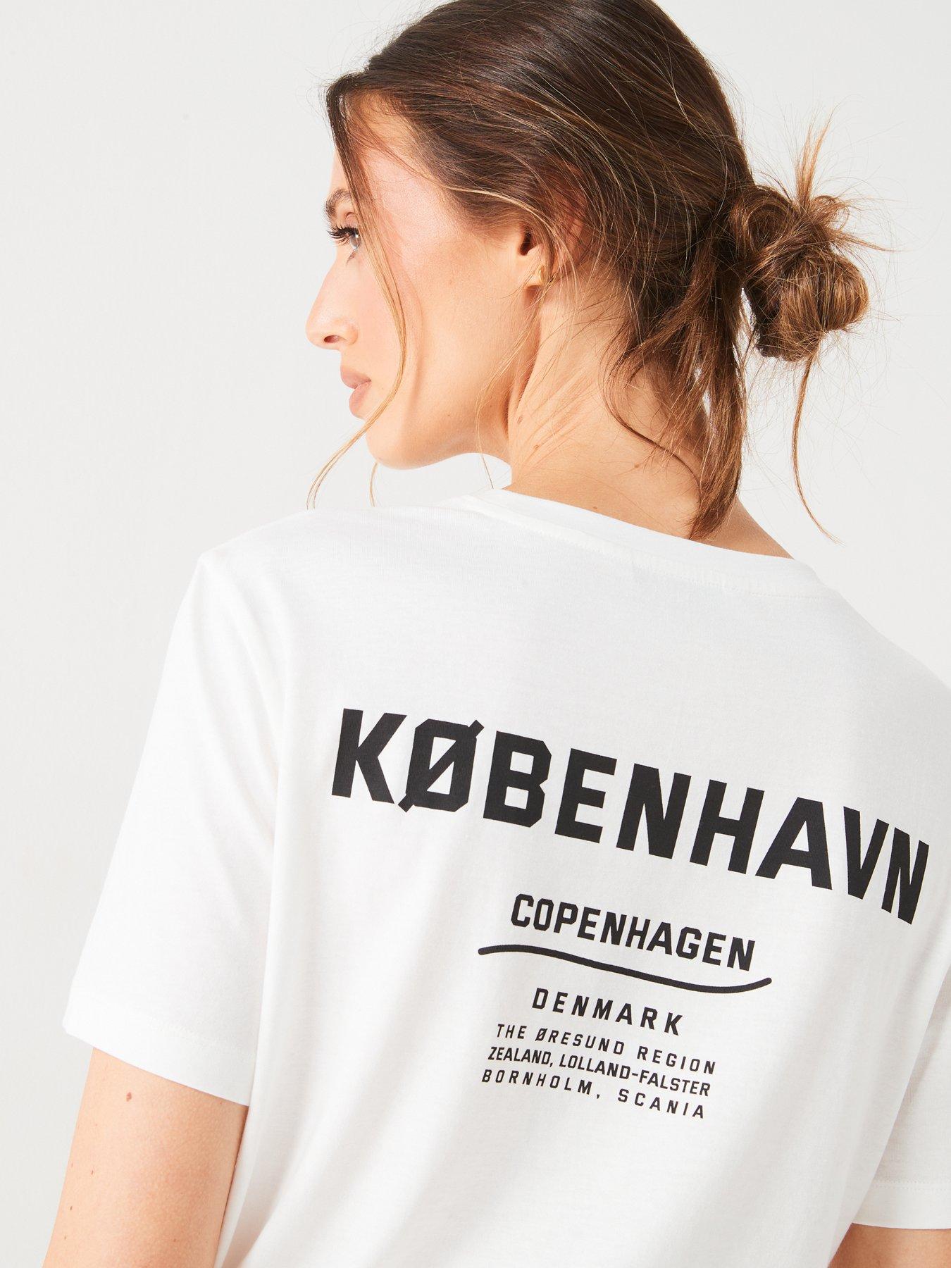 Image 4 of 6 of Everyday Copenhagen Graphic T-Shirt - White
