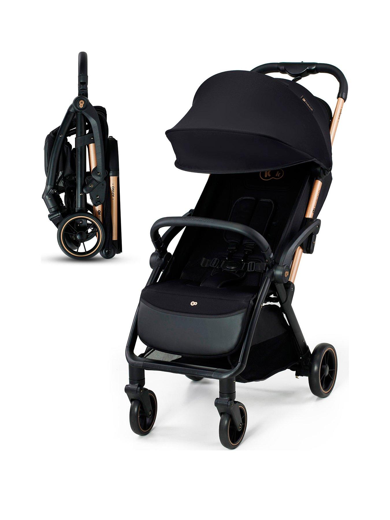 Kinderkraft Apino Compact Stroller - Raven Black