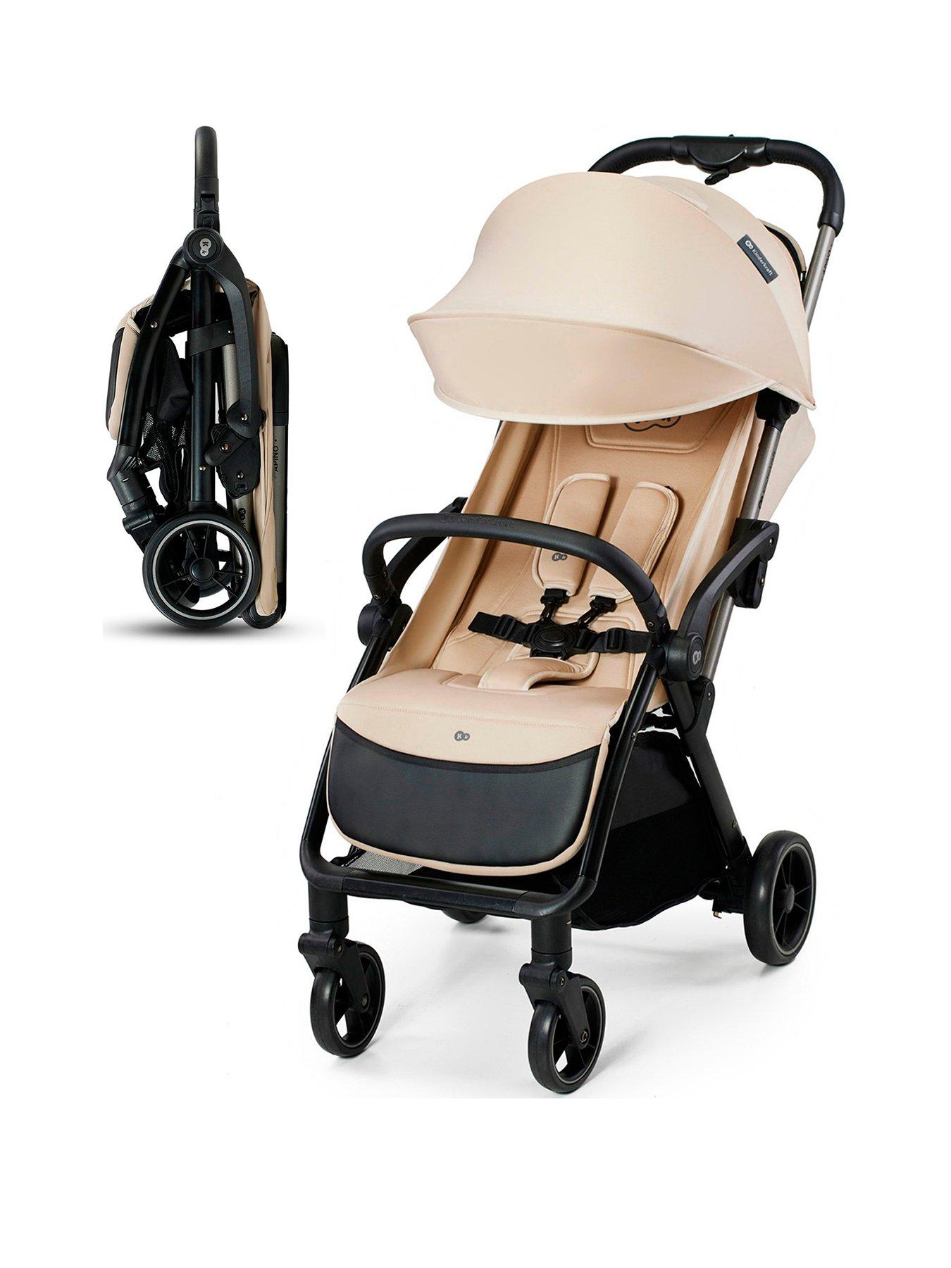 Kinderkraft Apino Compact Stroller - Dune Beige | very.co.uk