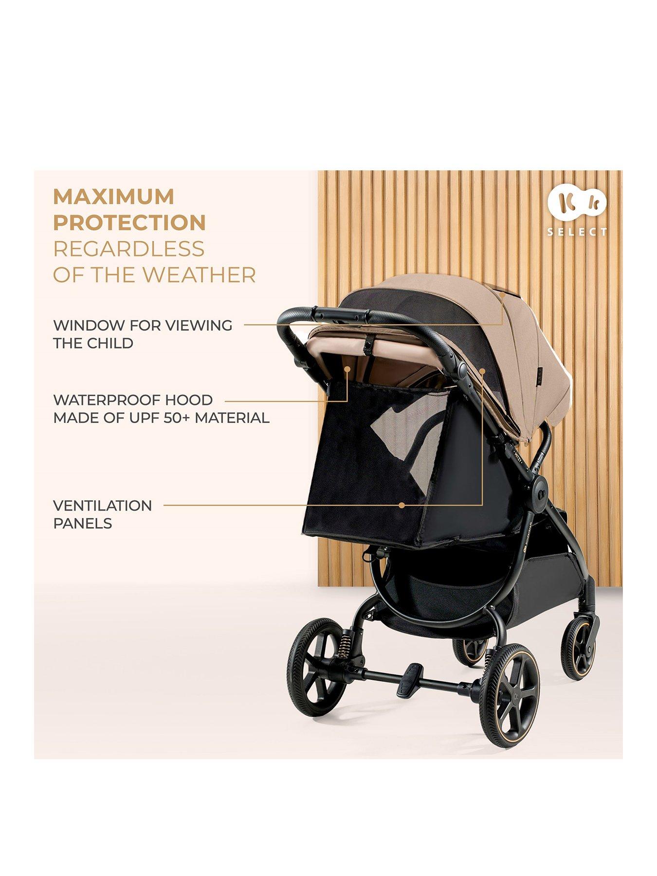Image 2 of 8 of Kinderkraft Mitzy Stroller - Linen Beige