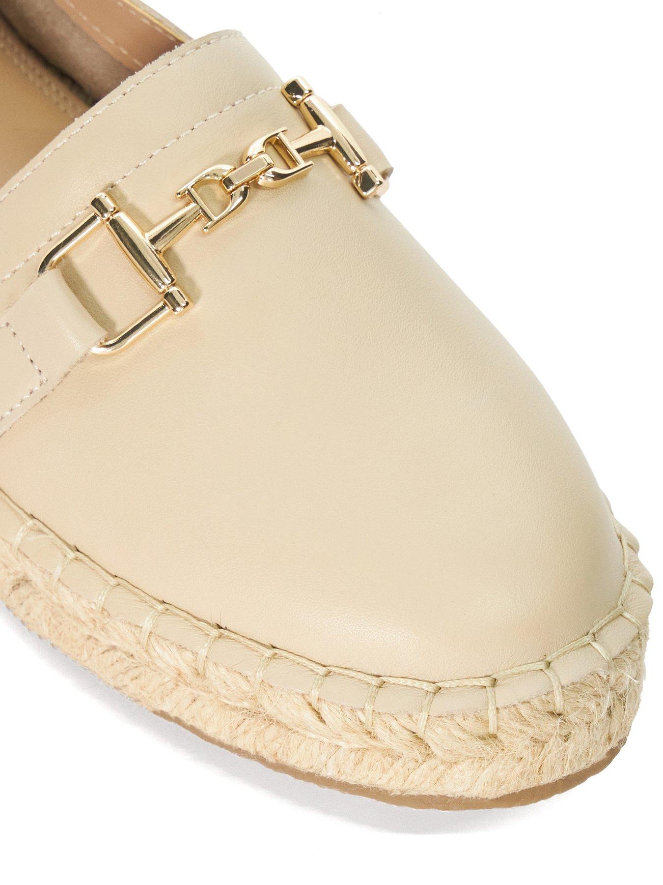 Dune espadrilles sale clearance