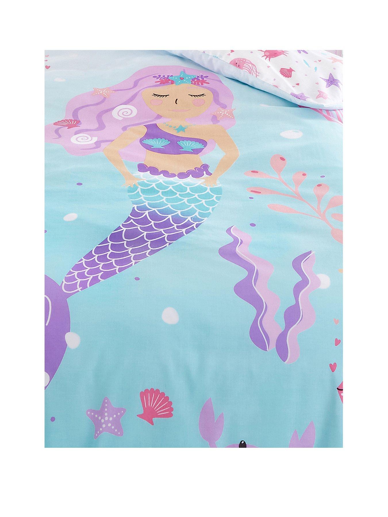 Image 2 of 4 of Bedlam Mermaid Vibes Duvet Cover Set - Multi
