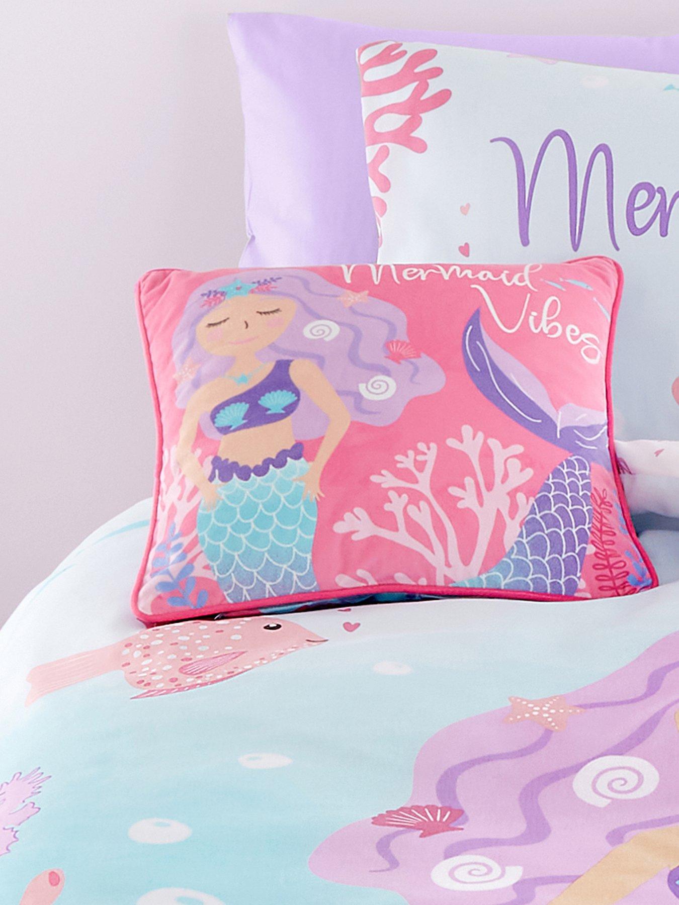 Product photograph of Bedlam Mermaid Vibes Cushion - Multi from very.co.uk