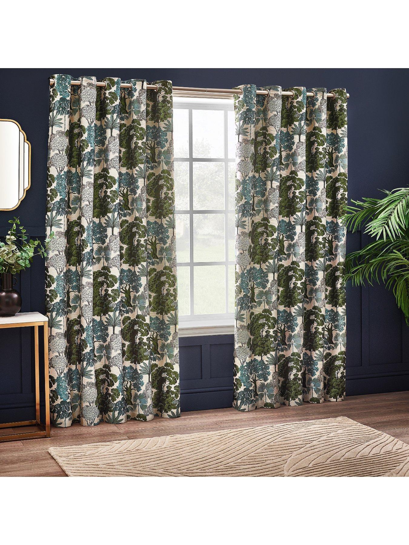 Furn Woodland Eyelet Curtains Very.co.uk