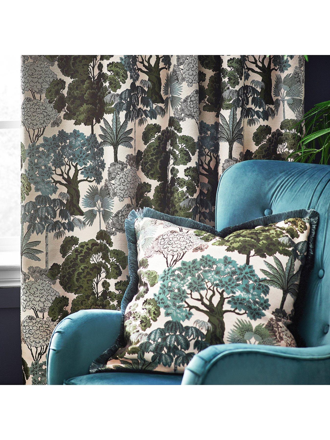 Image 5 of 7 of Furn Woodland Eyelet Curtains