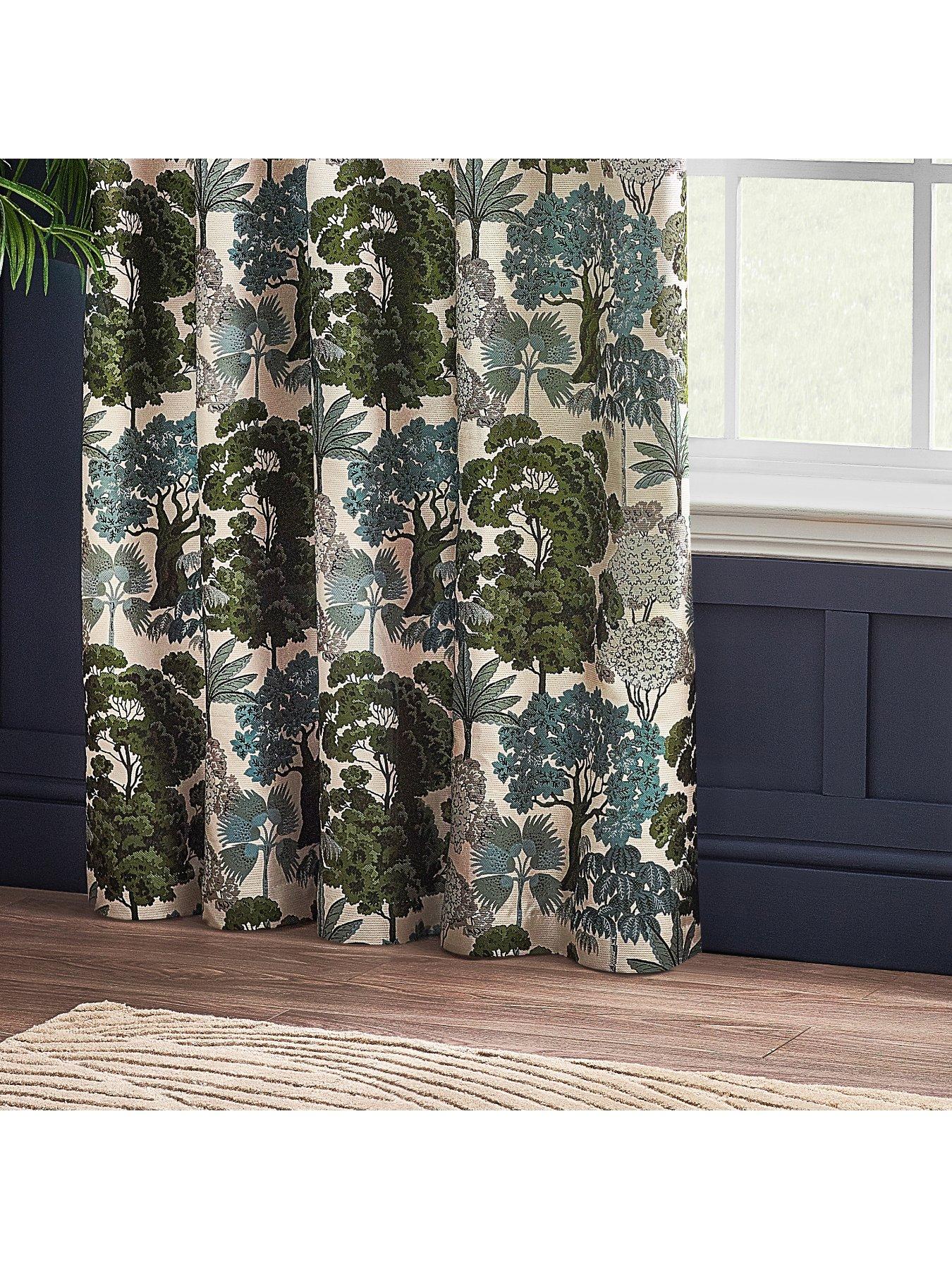 Image 6 of 7 of Furn Woodland Eyelet Curtains