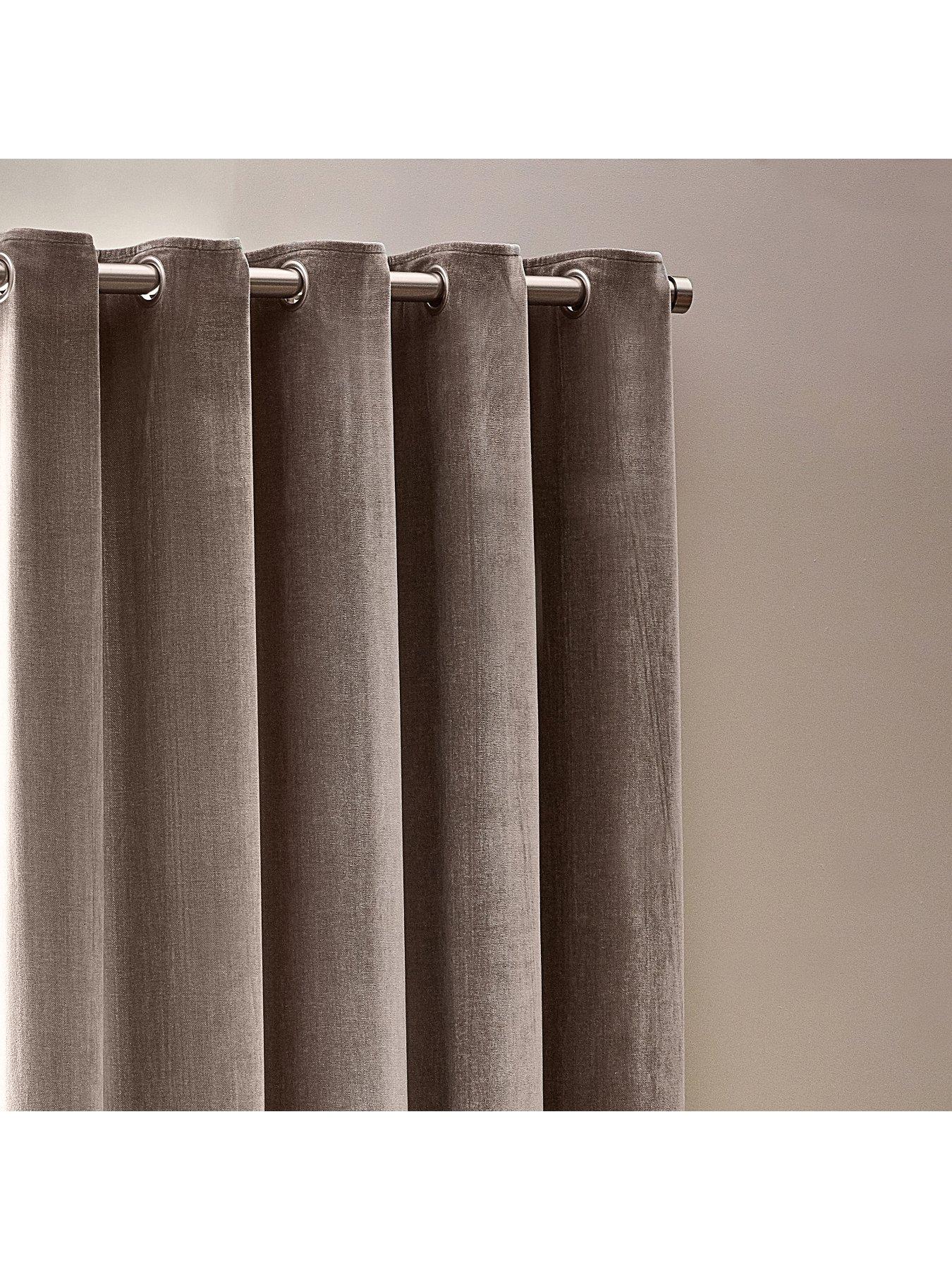Image 3 of 5 of Yard Heavyweight Chenille Eyelet Curtains