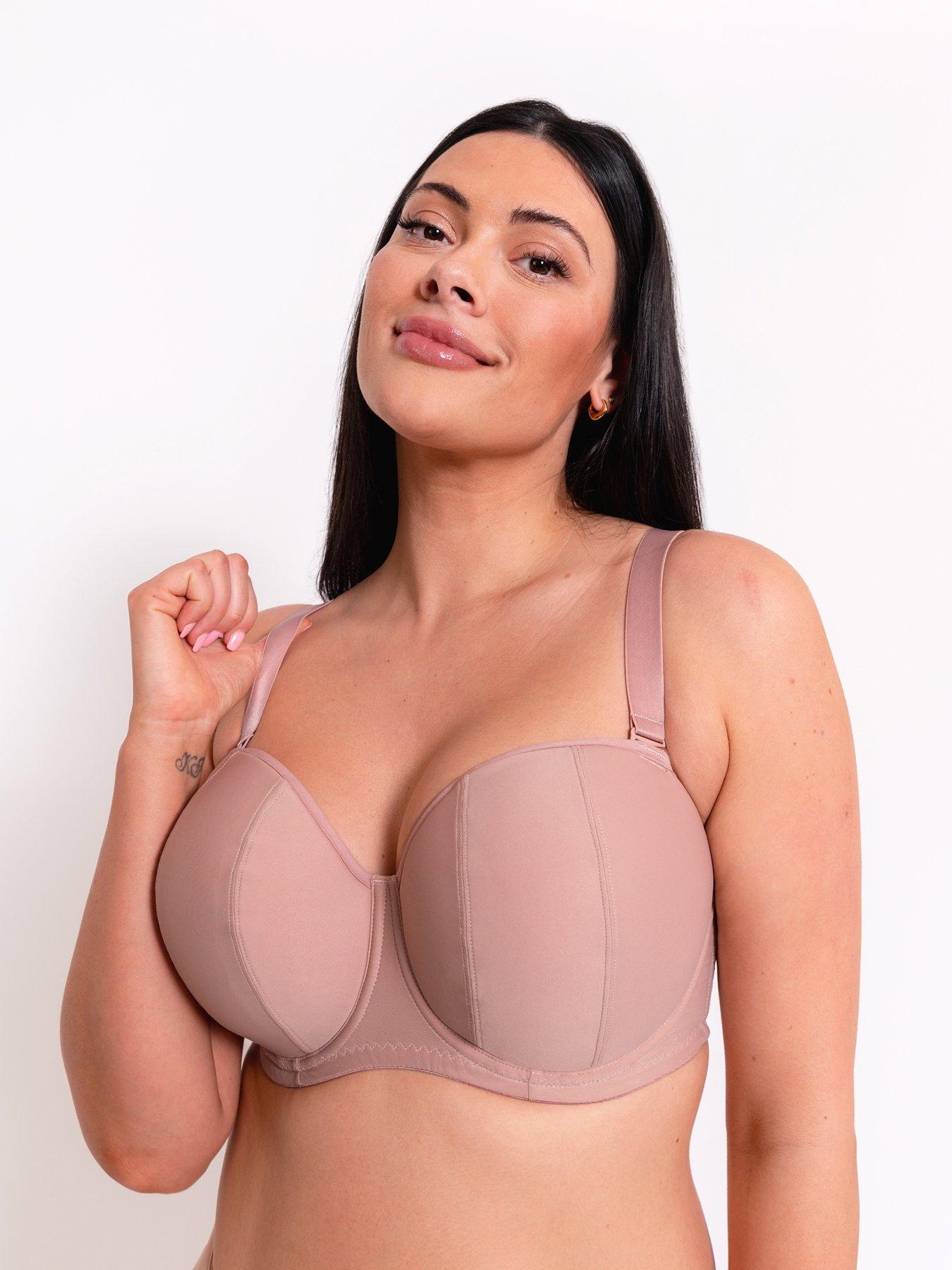 Curvy Kate Curvy Kate Luxe Multiway Strapless Moulded Bra - Latte
