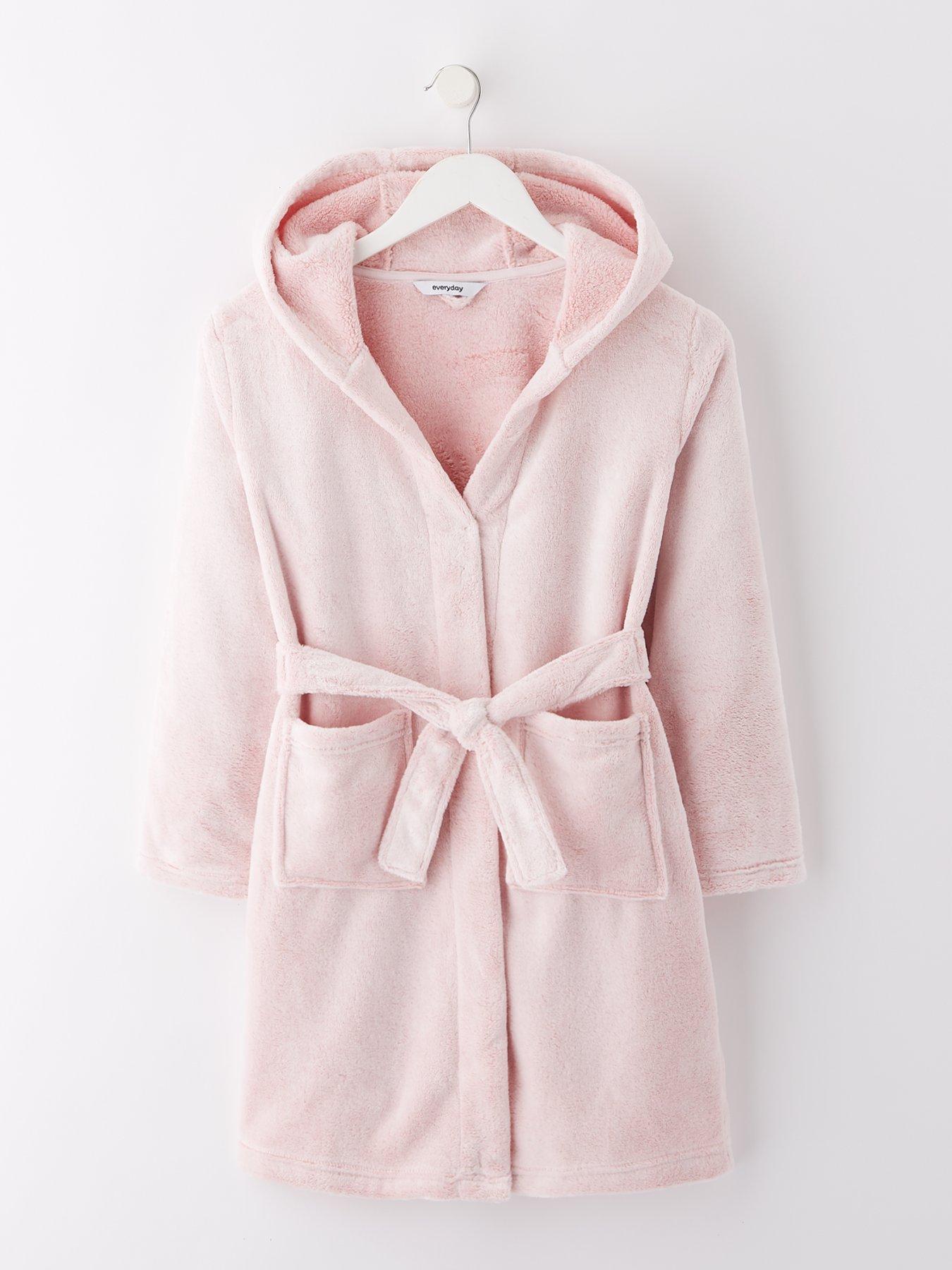 Everyday Girls Soft Touch Fleece Robe Multi Very