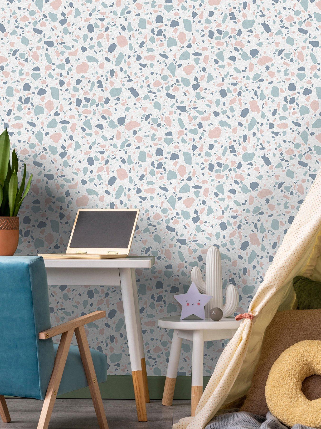 Product photograph of Fresco Mineral Multi Wallpaper from very.co.uk