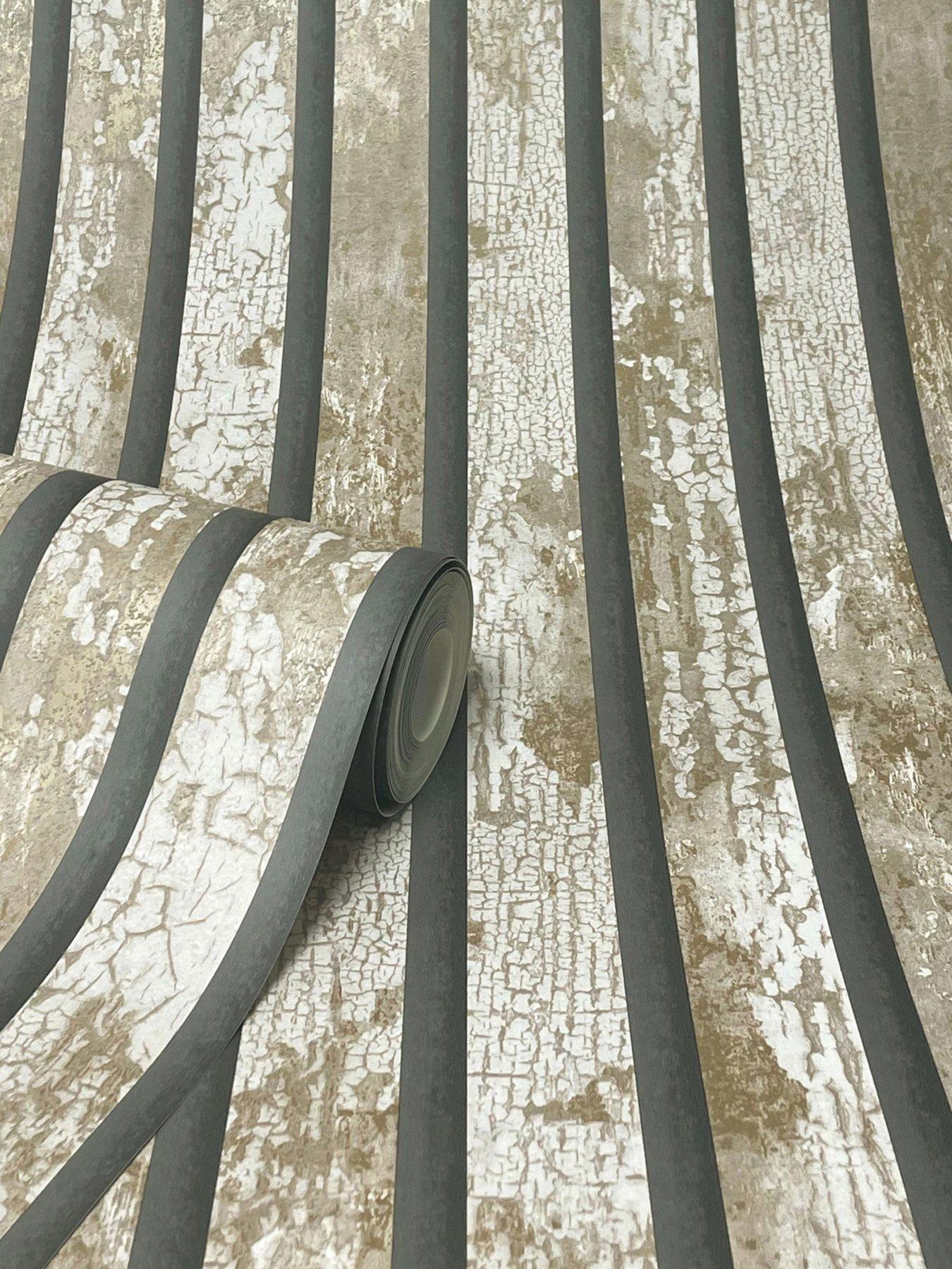 Image 2 of 5 of Fine Decor Oxidise Carbon Wallpaper in Natural