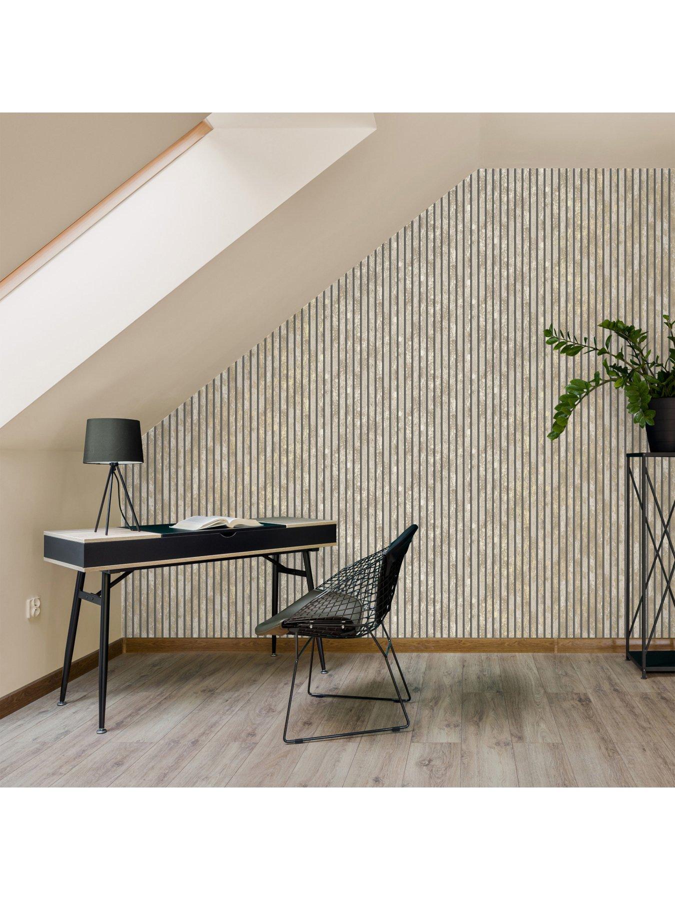Image 5 of 5 of Fine Decor Oxidise Carbon Wallpaper in Natural
