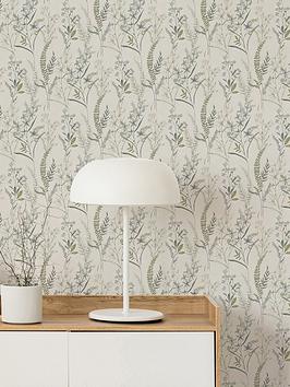 Product photograph of Fresco Jasmine Fern Wallpaper from very.co.uk