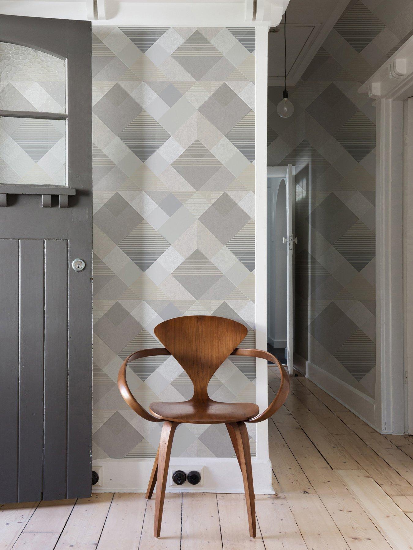Product photograph of Superfresco Easy Kaleidoscope Champagne Wallpaper from very.co.uk