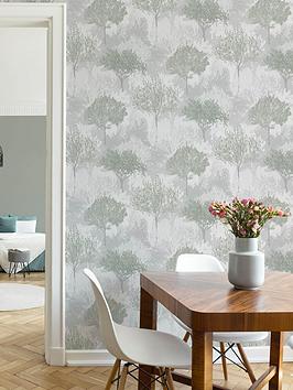 Product photograph of Superfresco Easy Birch - Sage Wallpaper from very.co.uk