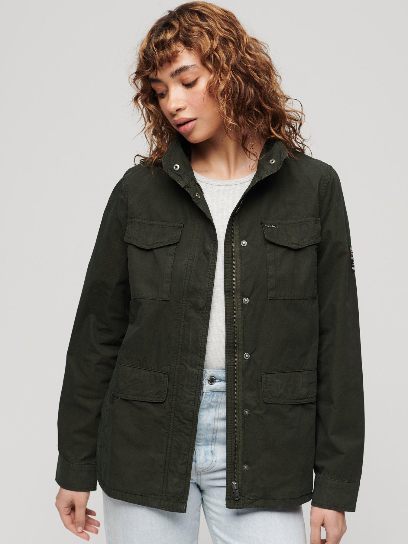 Female on sale army jacket