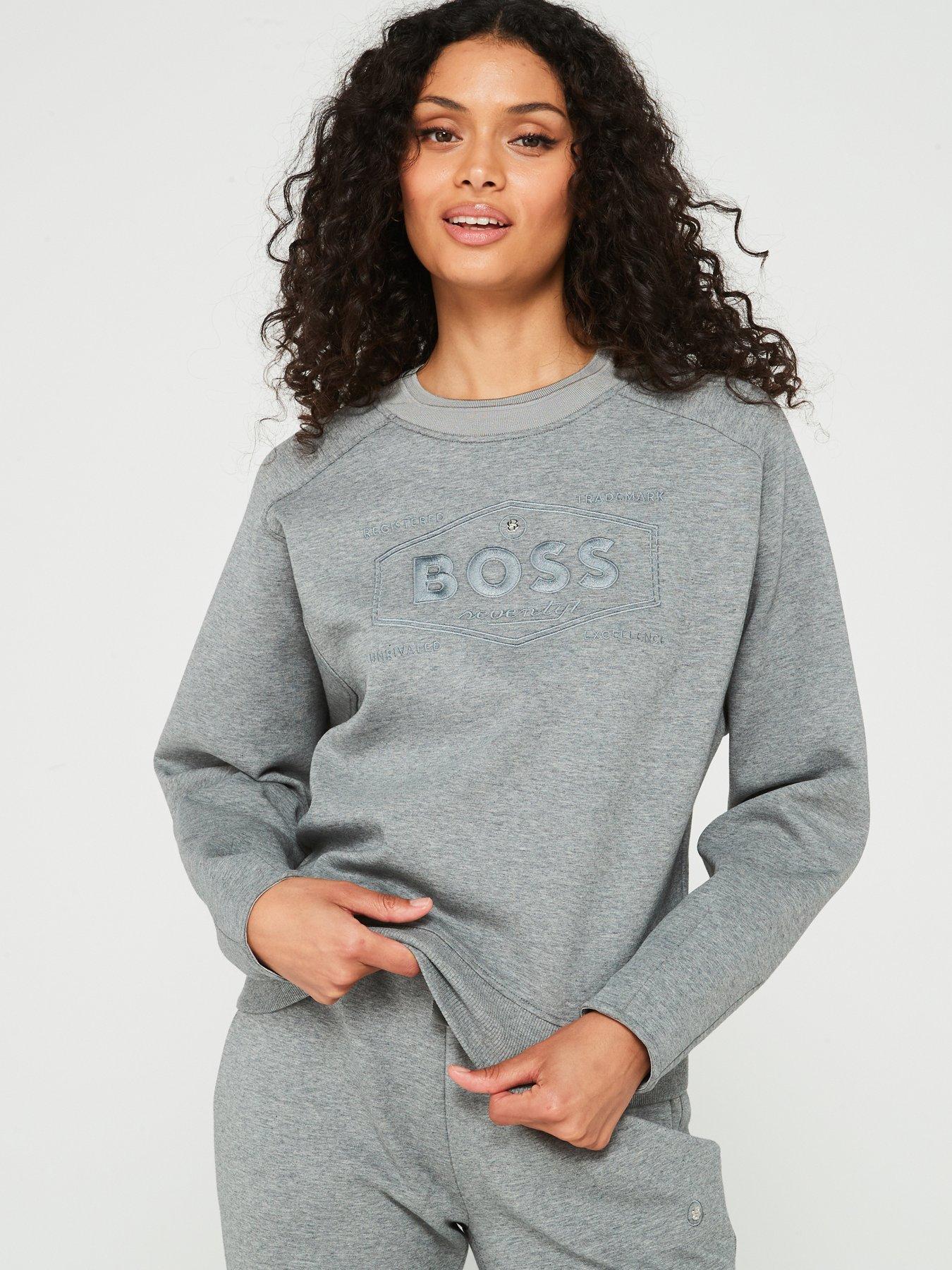 undefined Ebrande Logo Sweatshirt - Grey