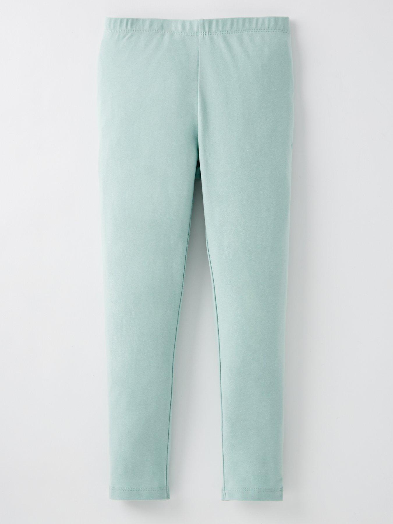 undefined Girls Solid Single Legging - Light Green