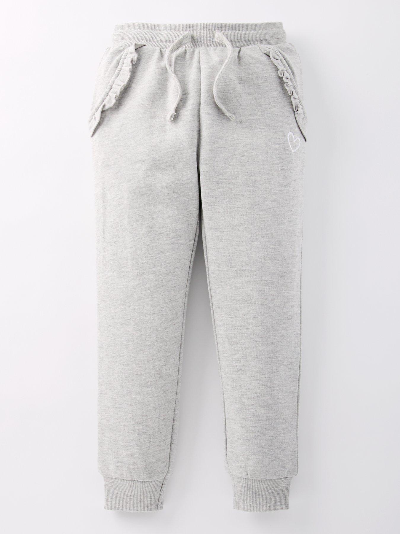 Image 2 of 5 of Everyday Girls Solid Single Jogger - Grey