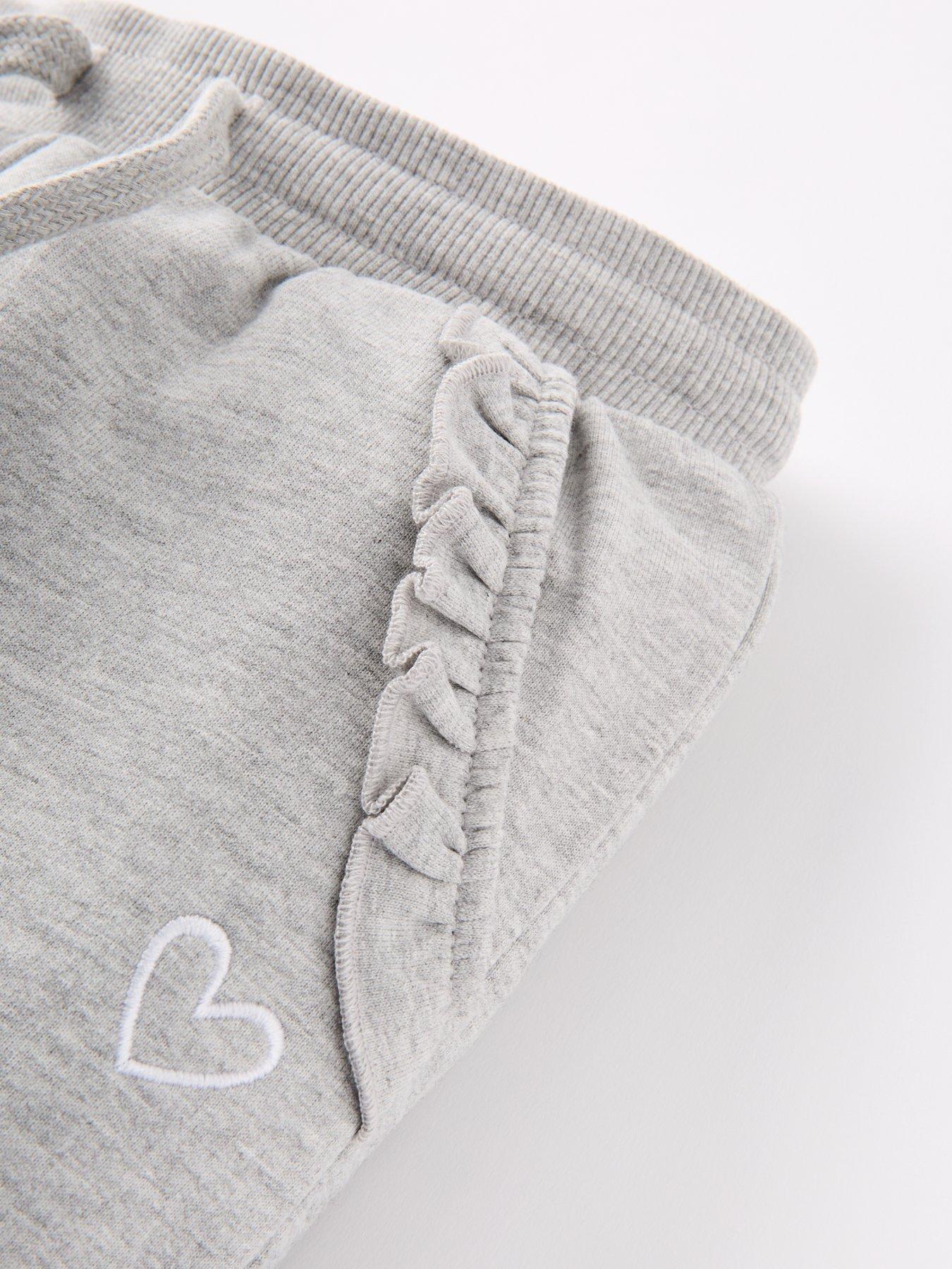 Image 4 of 5 of Everyday Girls Solid Single Jogger - Grey