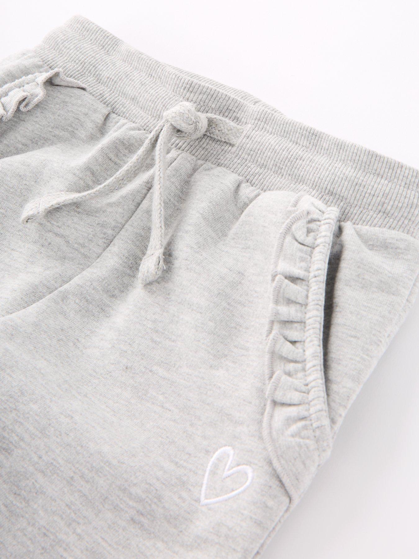 Image 5 of 5 of Everyday Girls Solid Single Jogger - Grey