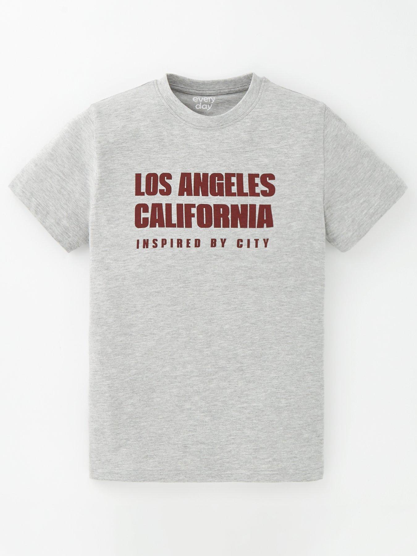 undefined Boys California Print T Shirt - Multi