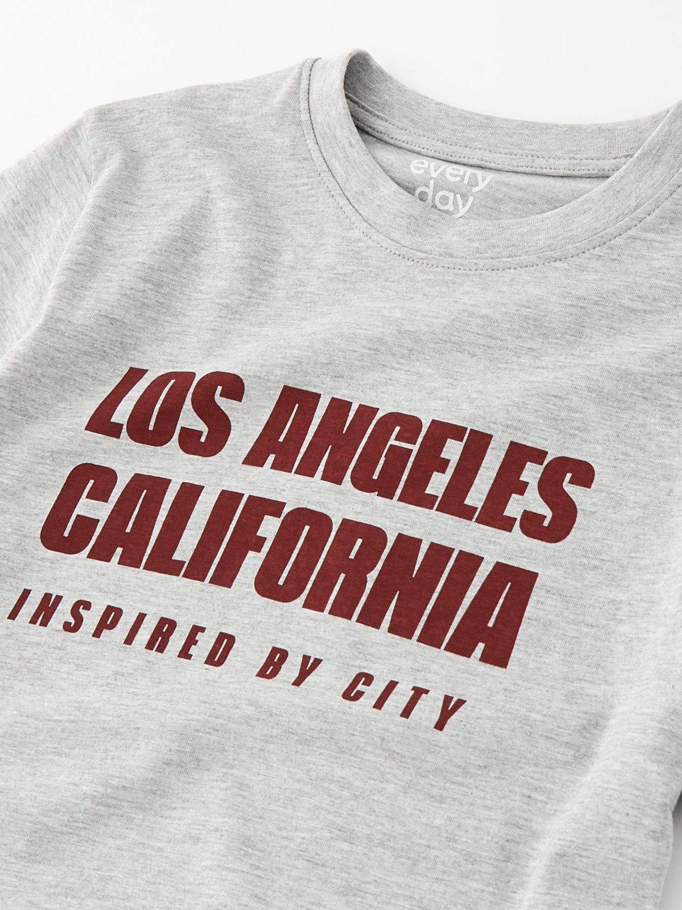 Image 3 of 4 of Everyday Boys California Print T Shirt - Multi