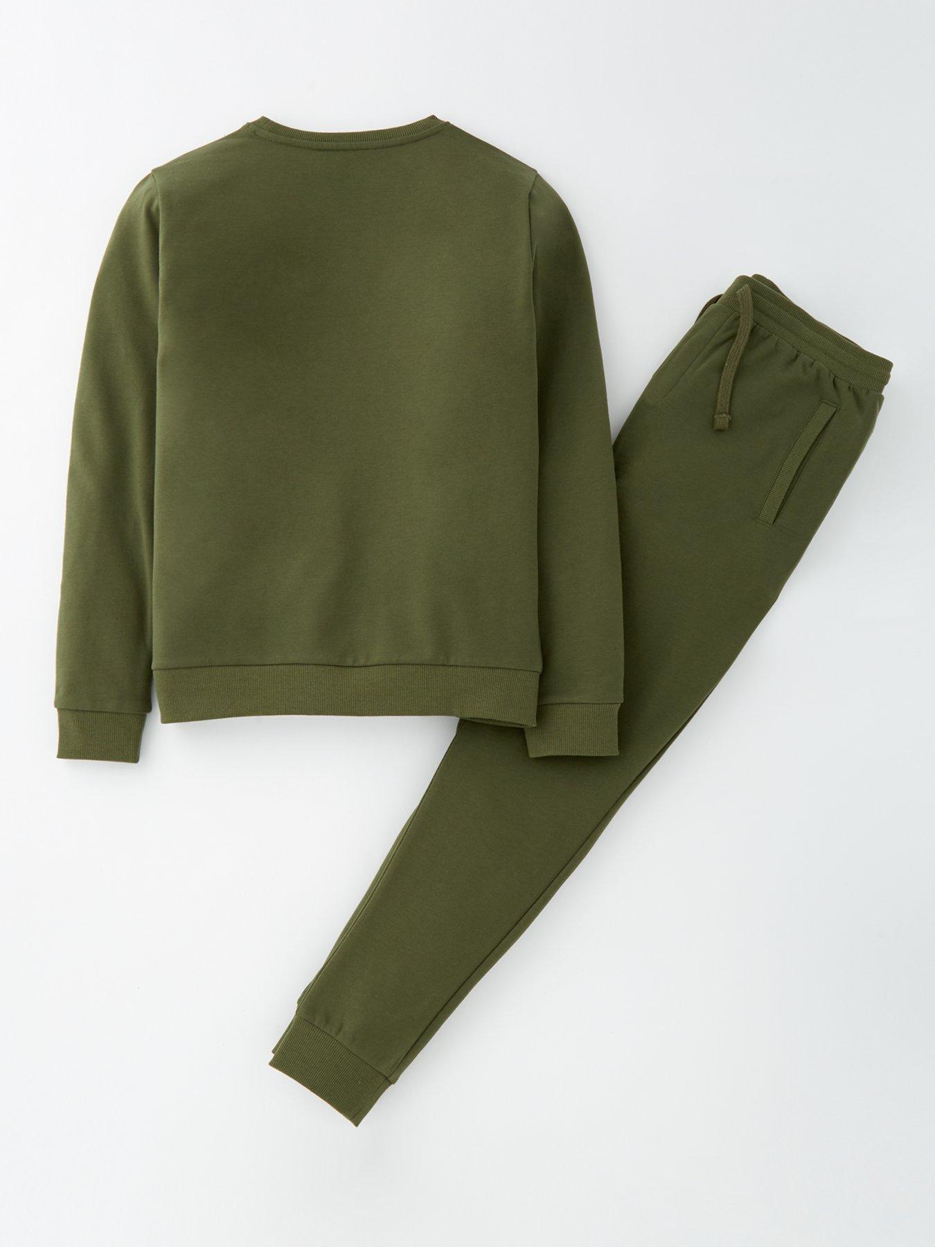 Boys Khaki Everyday Joggers by Meripex