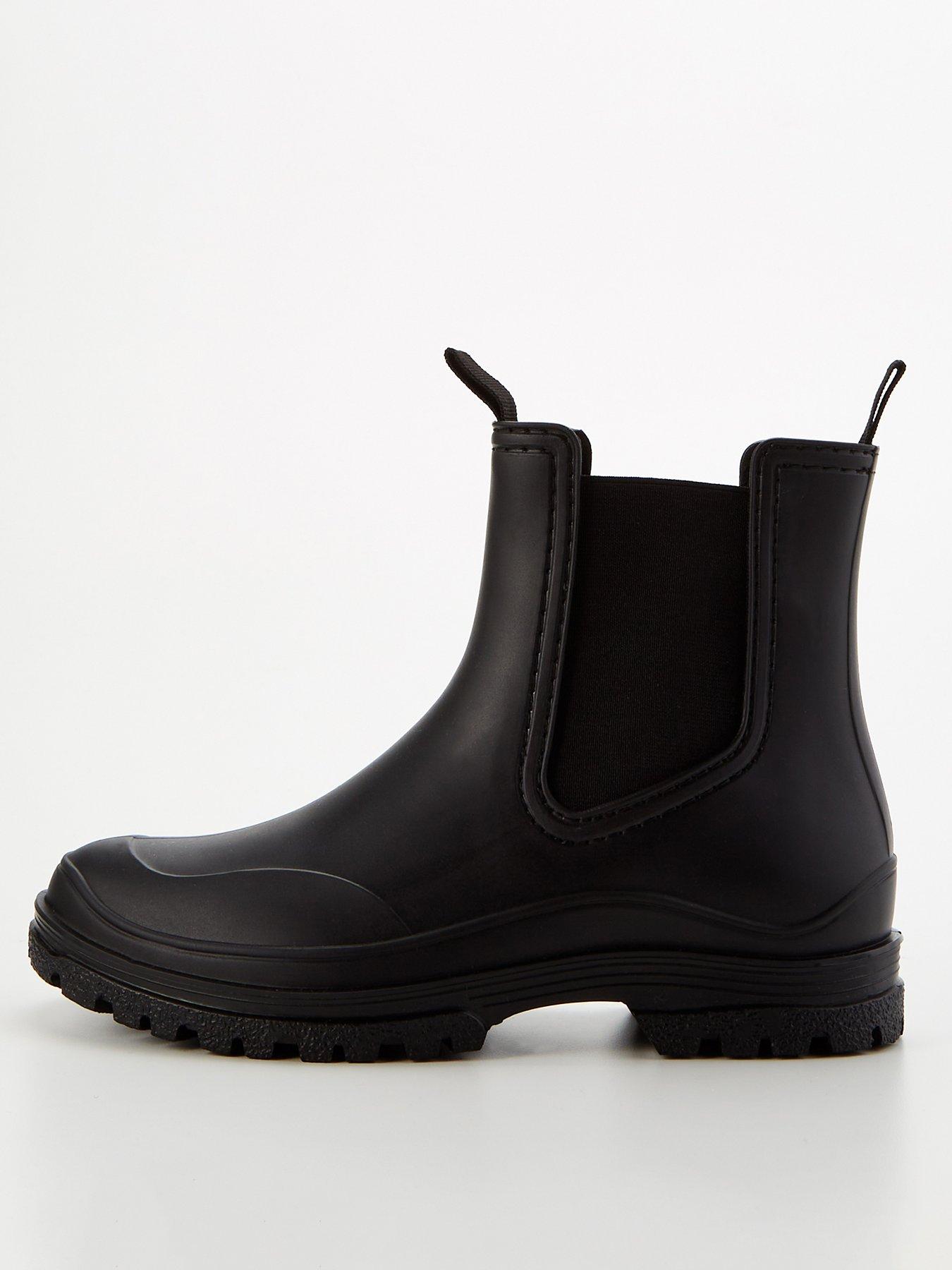 the-very-collection-chunky-ankle-wellies-black